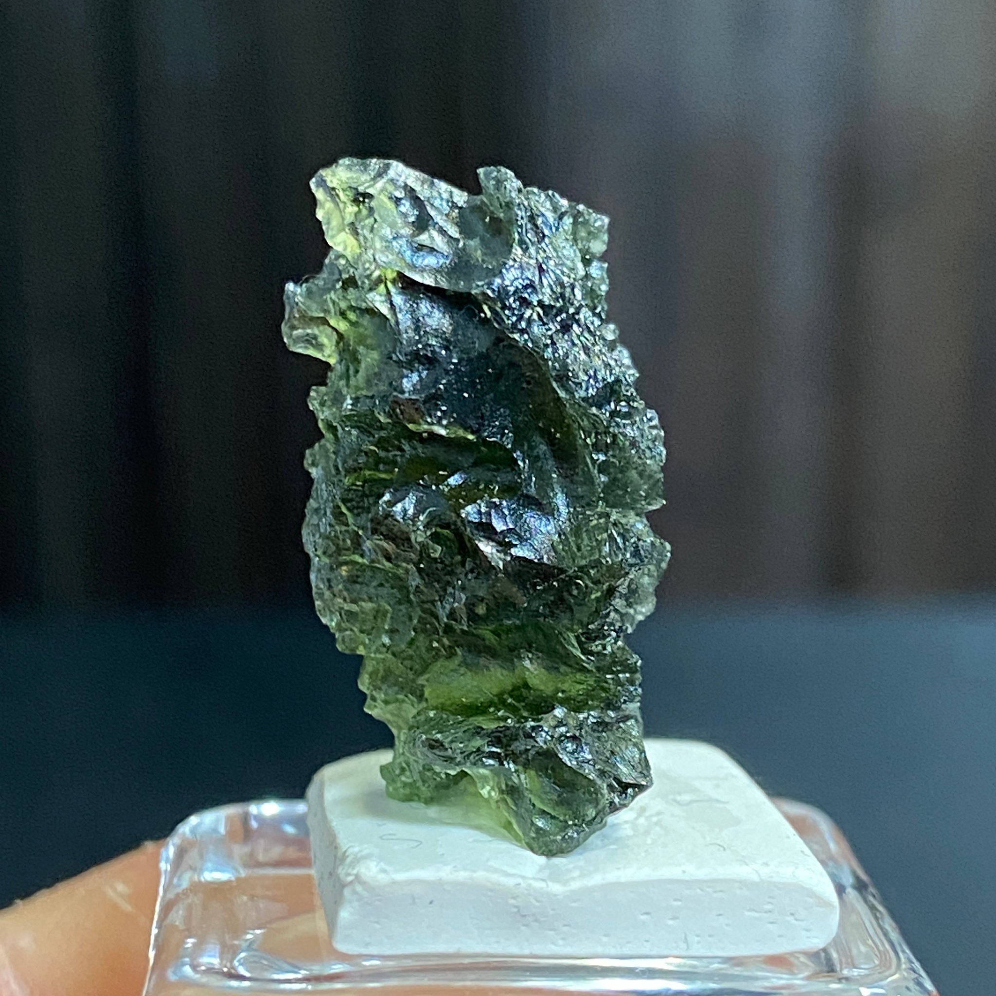 Pařez Moldavite – Vrábče, South Bohemia