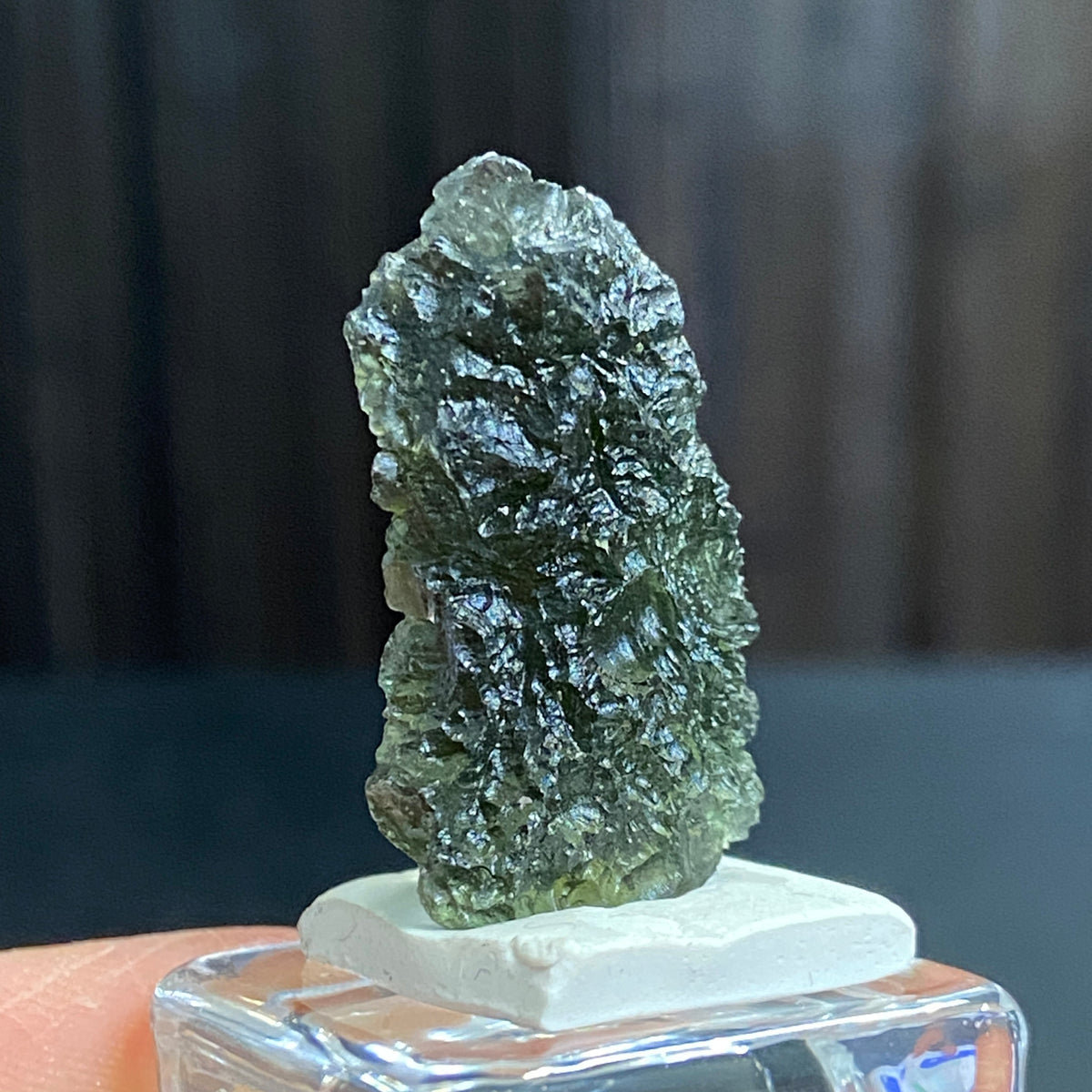 Pařez Moldavite – Vrábče, South Bohemia