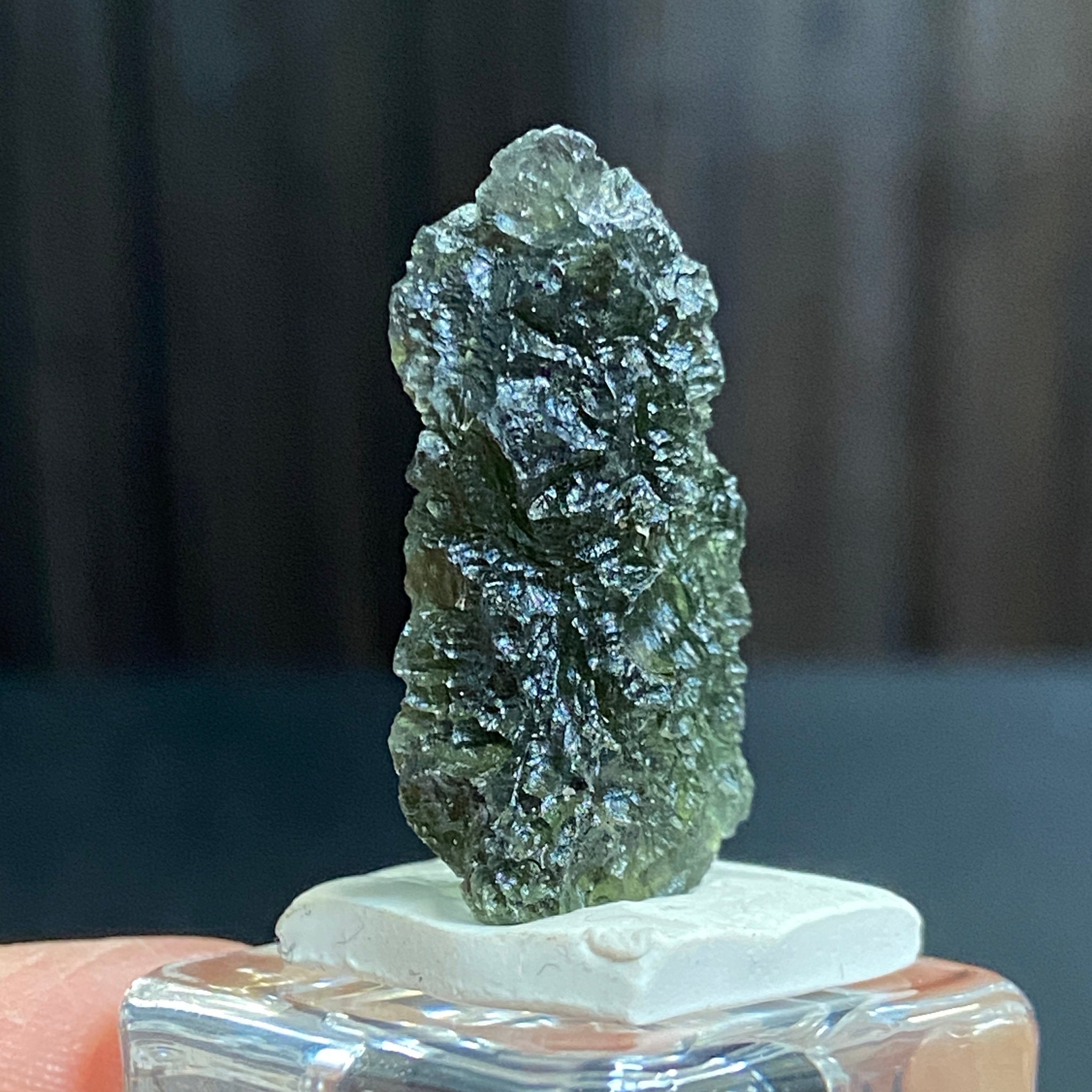 Pařez Moldavite – Vrábče, South Bohemia