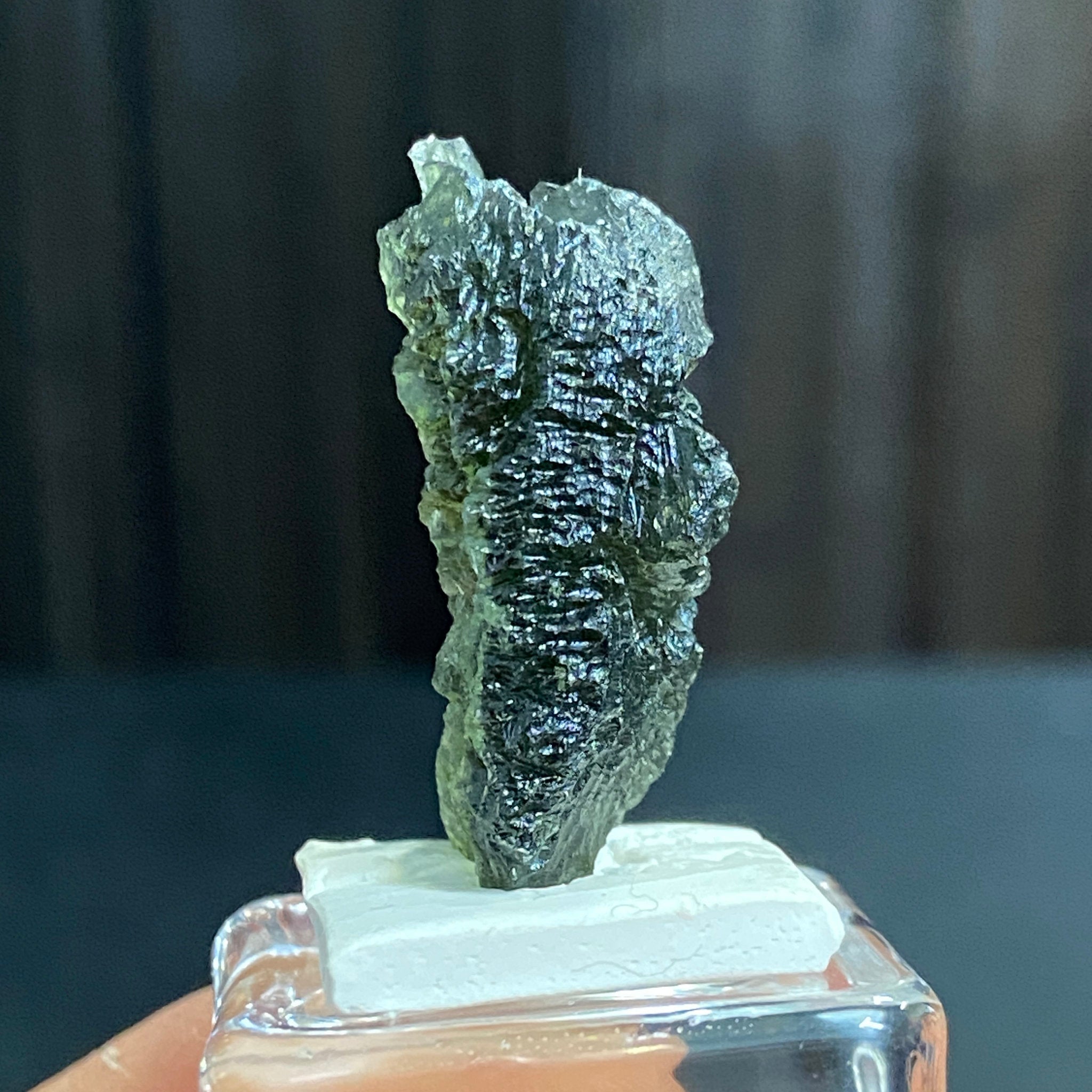 Pařez Moldavite – Vrábče, South Bohemia