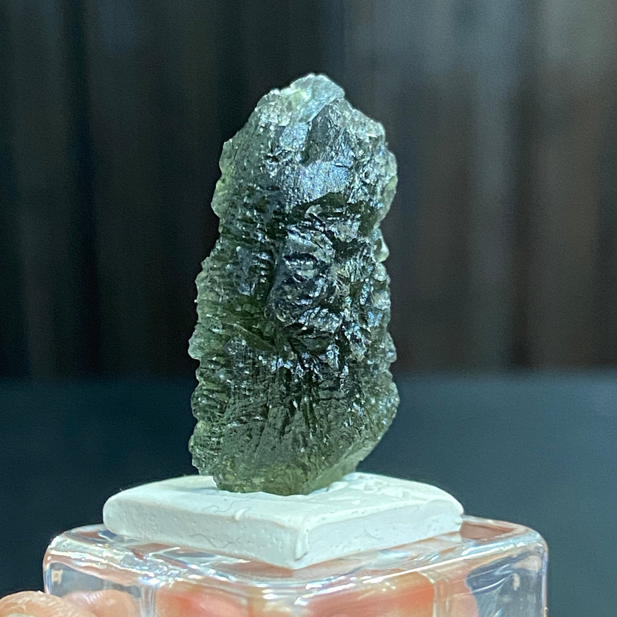 Pařez Moldavite – Vrábče, South Bohemia