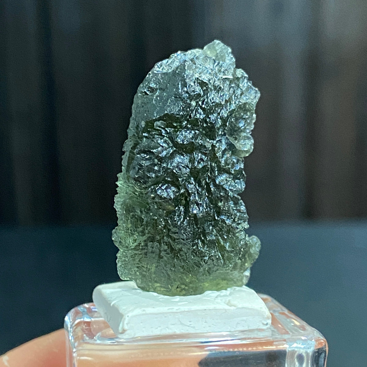 Pařez Moldavite – Vrábče, South Bohemia