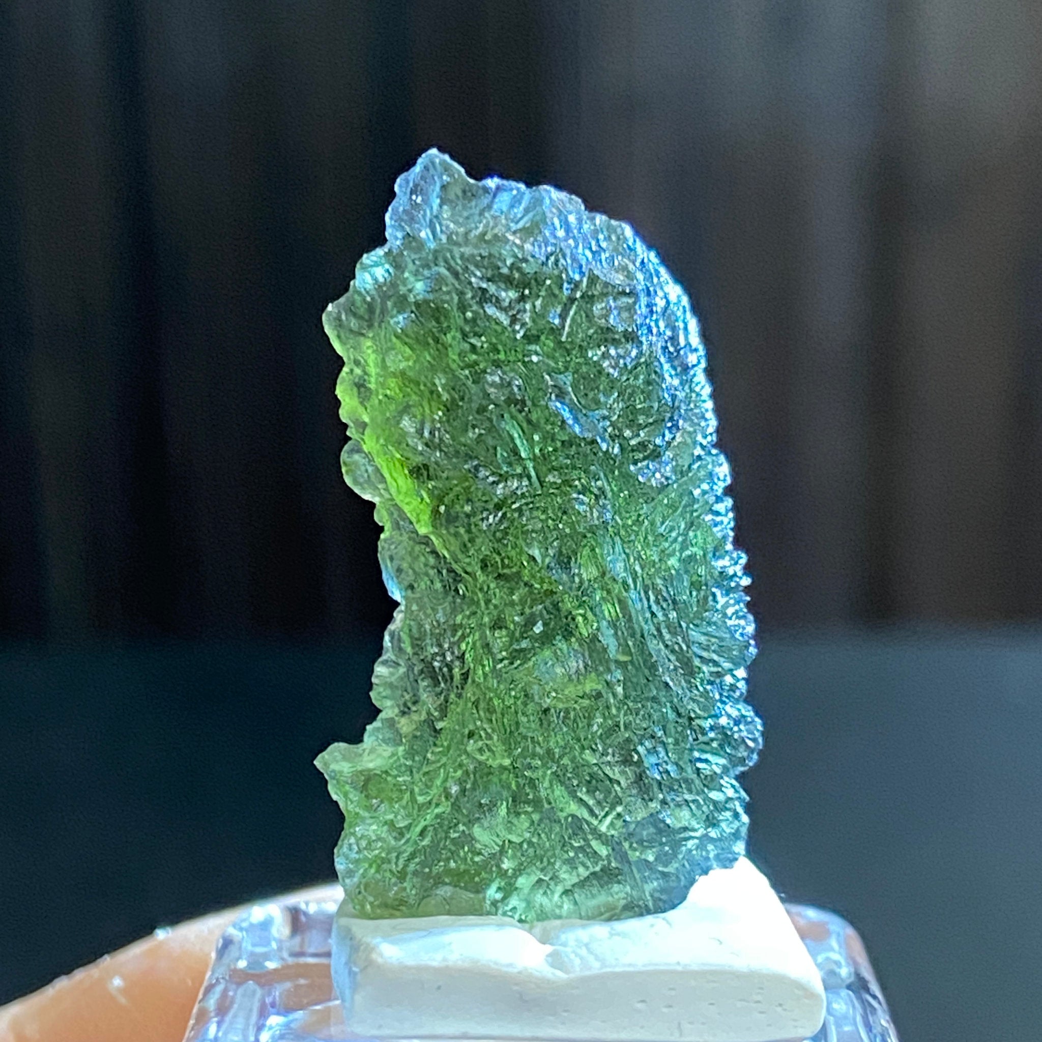 Pařez Moldavite – Vrábče, South Bohemia