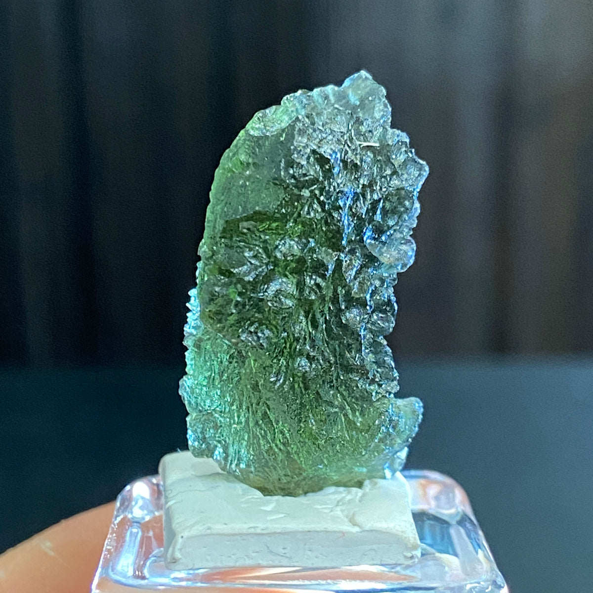 Pařez Moldavite – Vrábče, South Bohemia