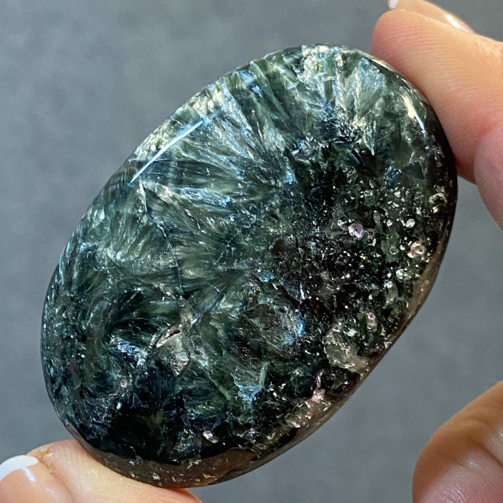 Seraphinite Palmstone – Russia
