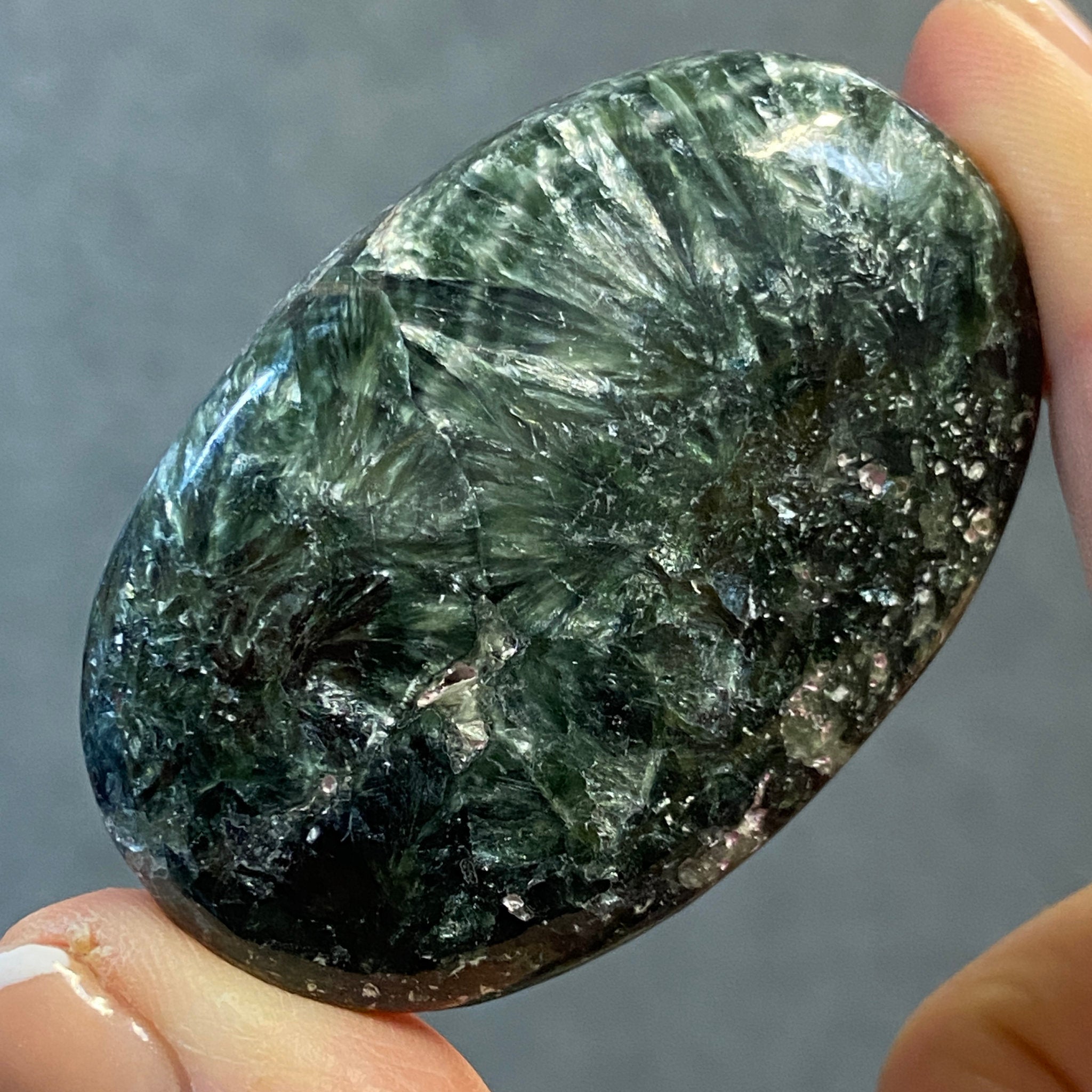 Seraphinite Palmstone – Russia