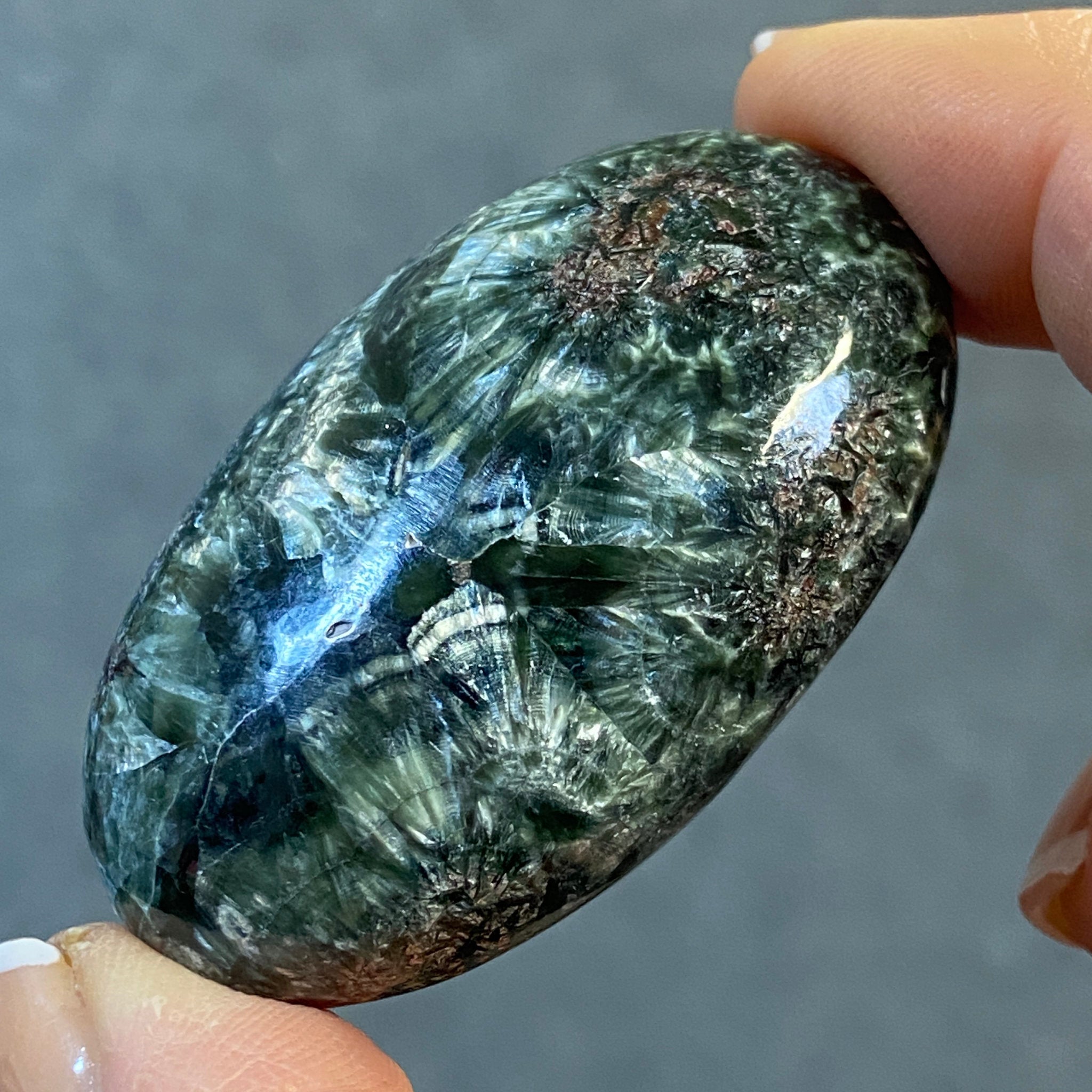 Seraphinite Palmstone – Russia