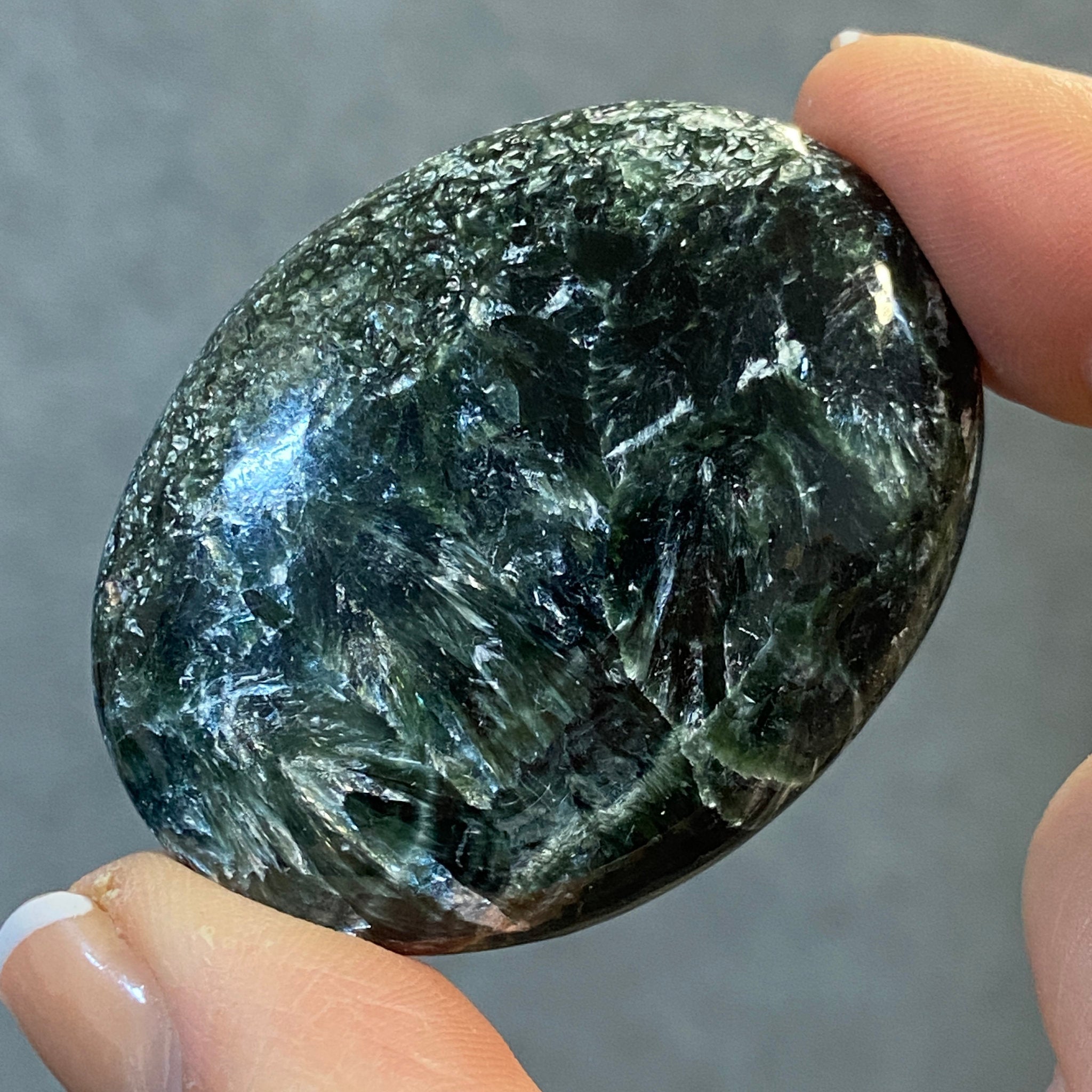 Seraphinite Palmstone – Russia