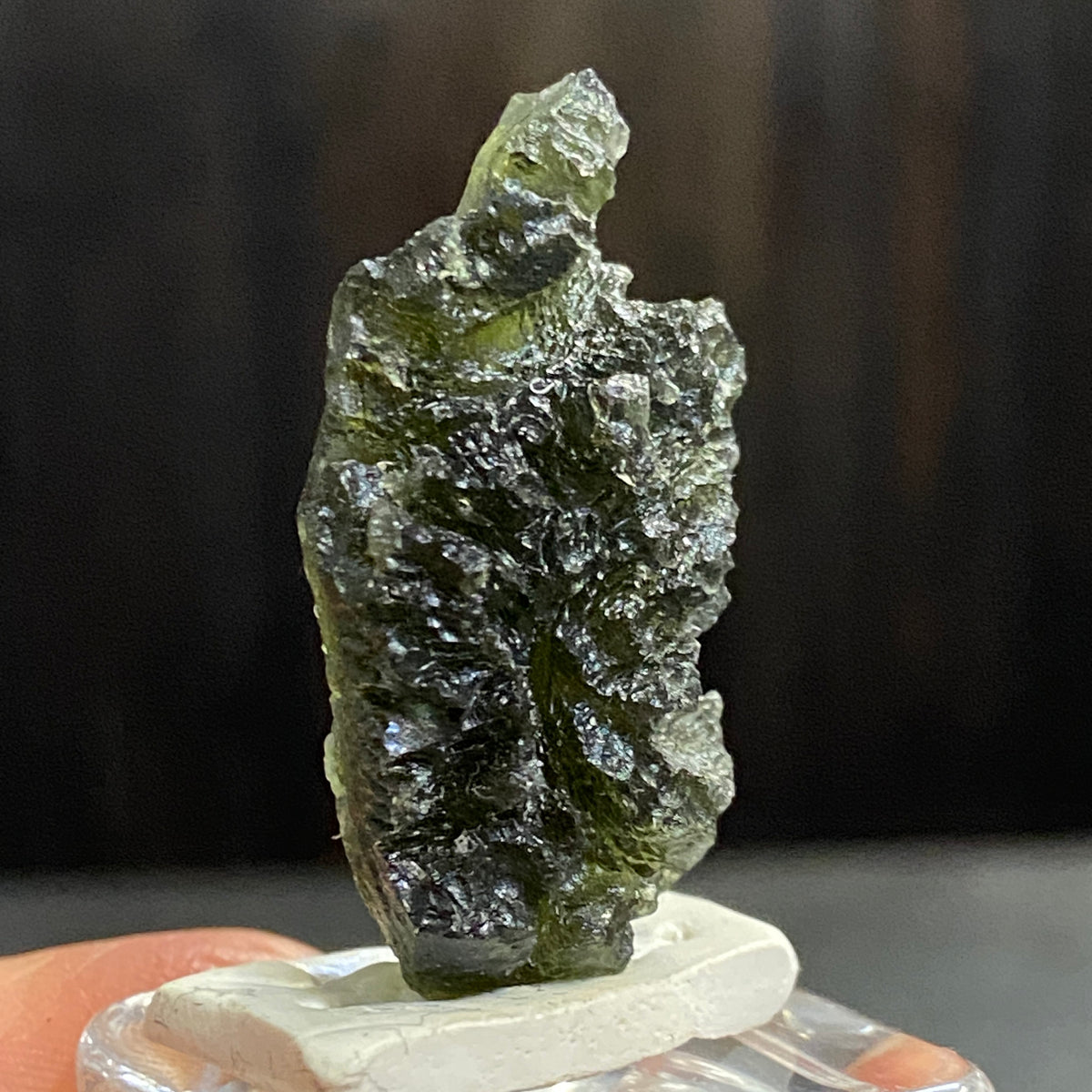 RARE Pařez Moldavite – Vrábče, South Bohemia
