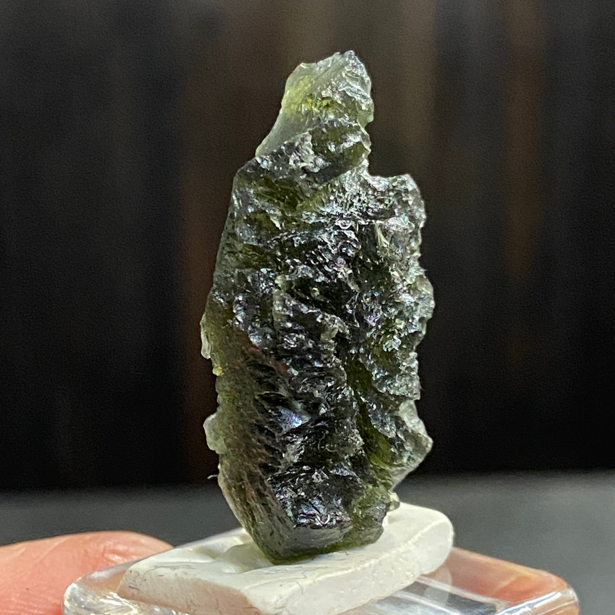 RARE Pařez Moldavite – Vrábče, South Bohemia
