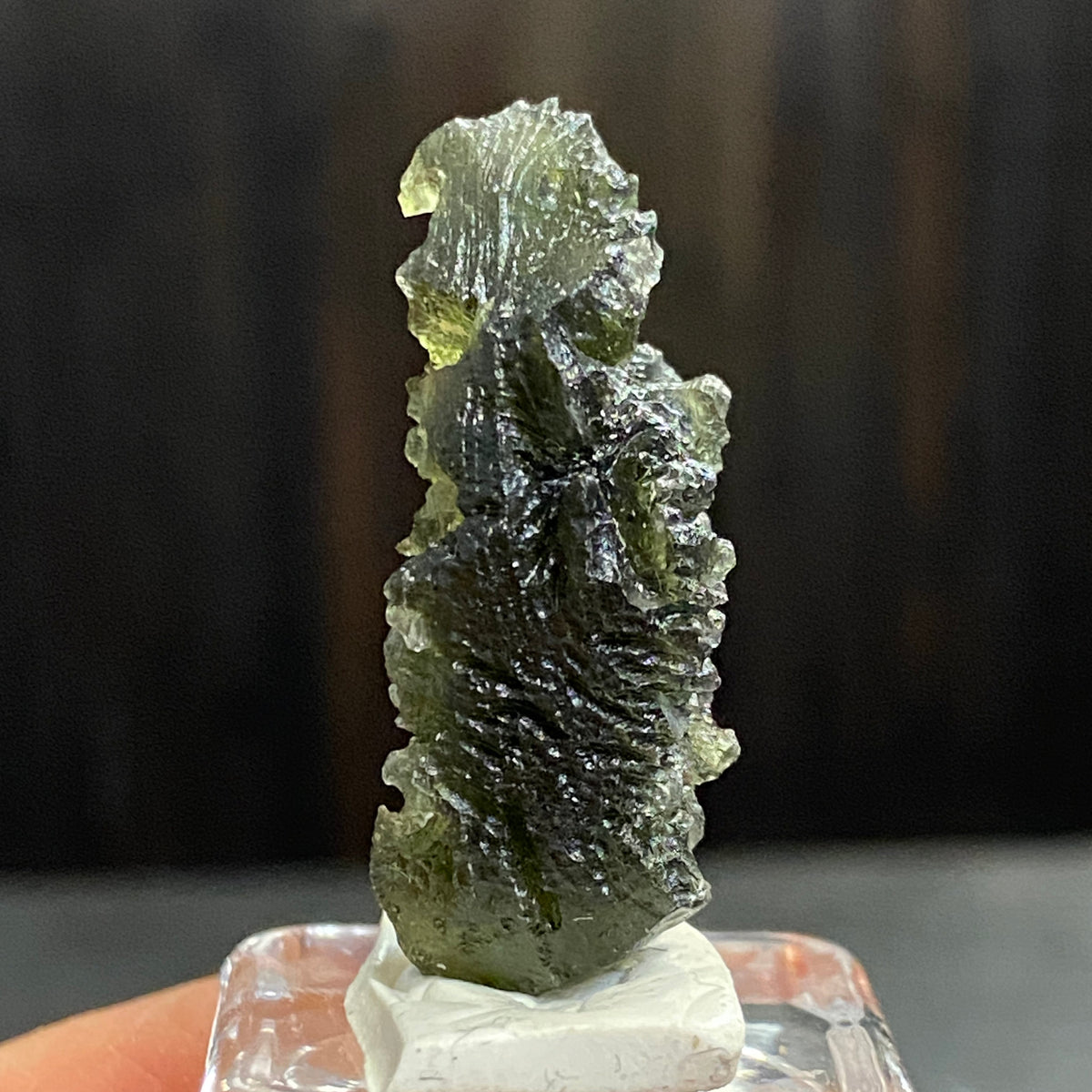 RARE Pařez Moldavite – Vrábče, South Bohemia
