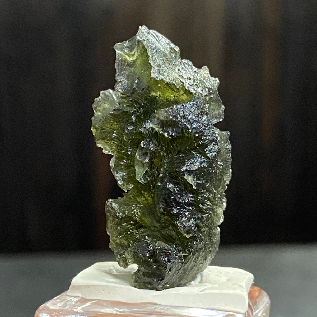 RARE Pařez Moldavite – Vrábče, South Bohemia