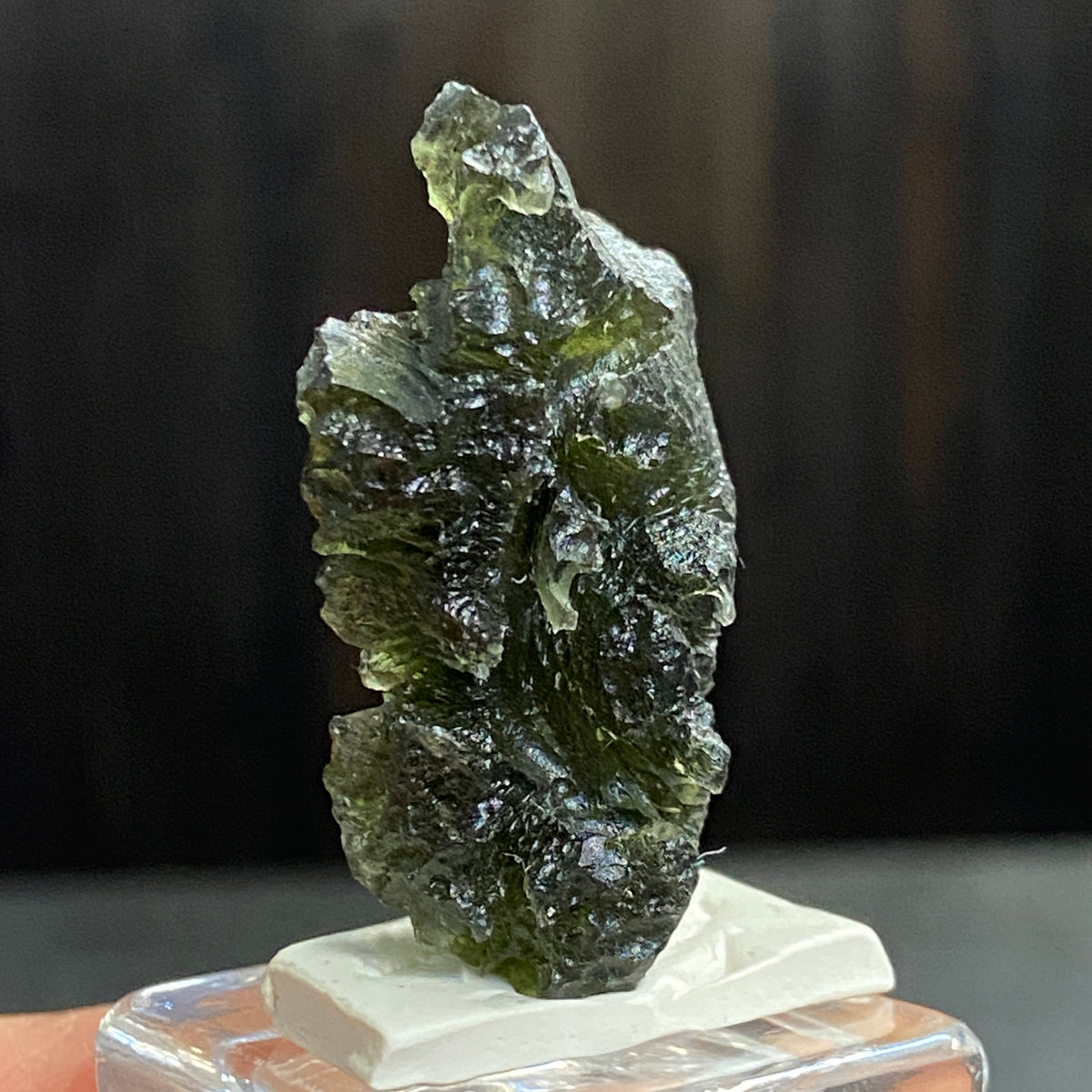 RARE Pařez Moldavite – Vrábče, South Bohemia