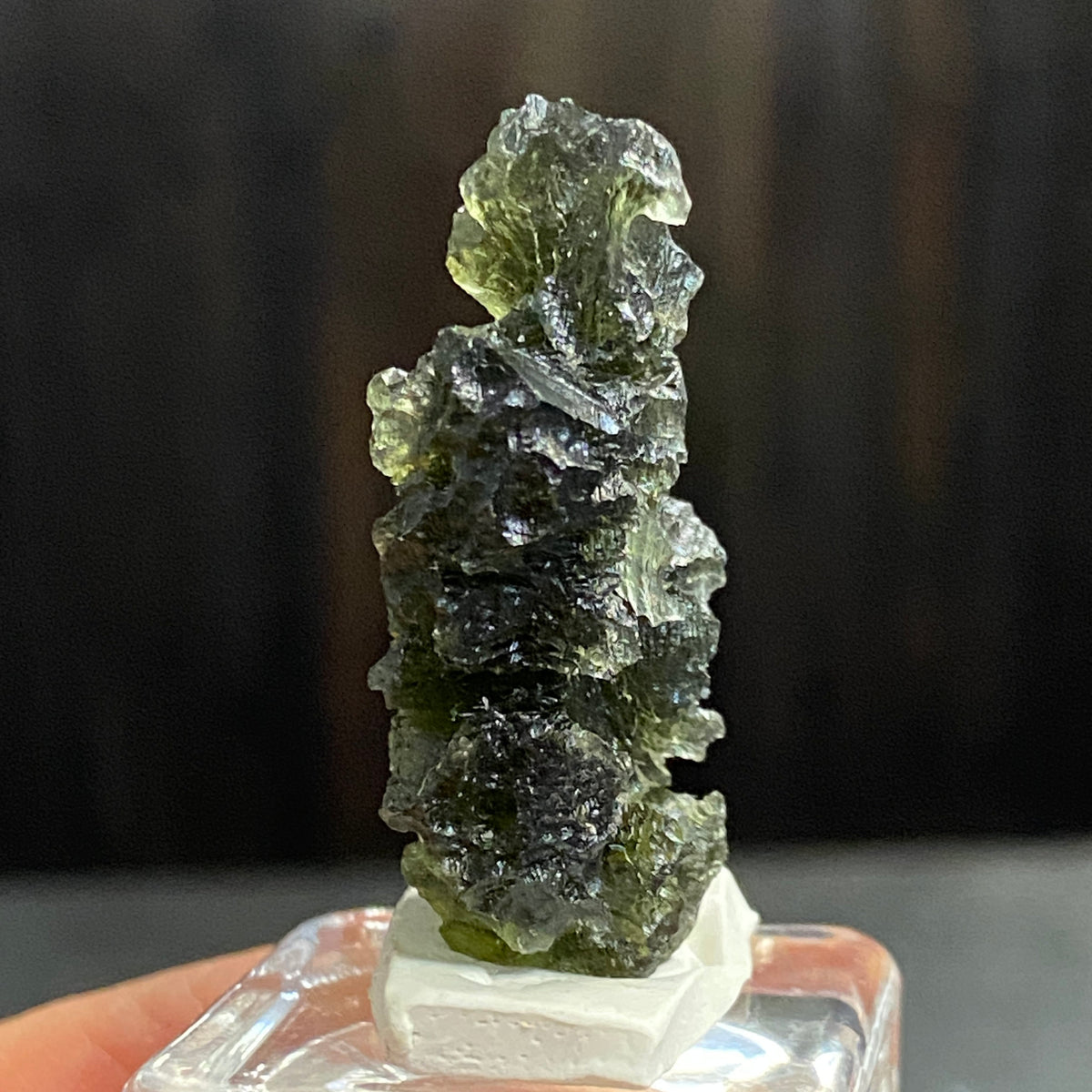 RARE Pařez Moldavite – Vrábče, South Bohemia