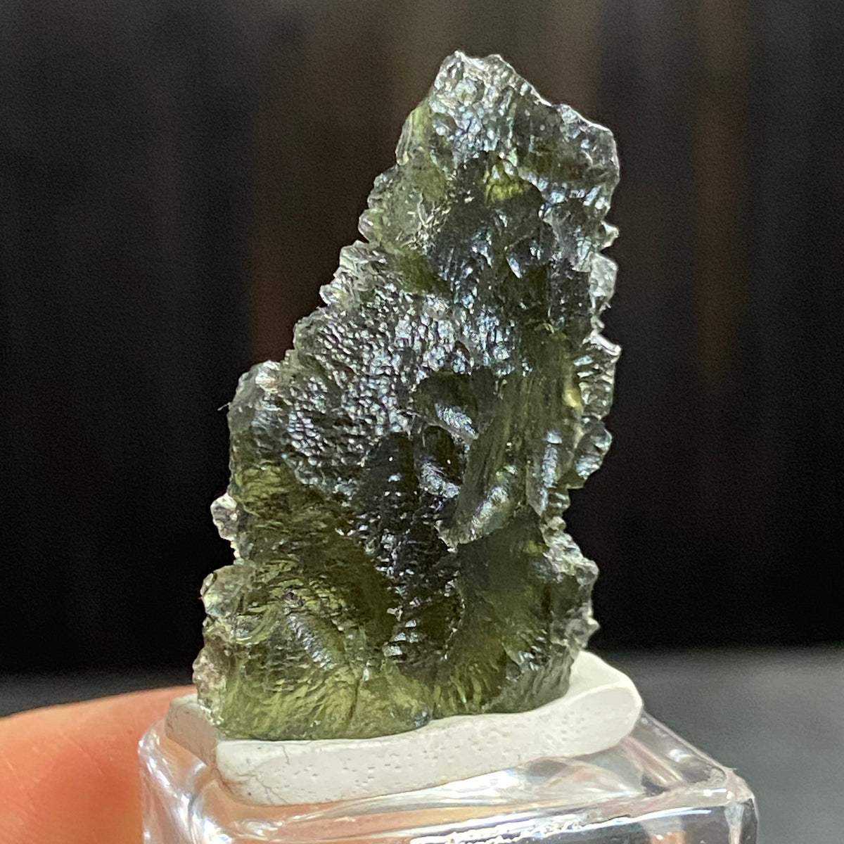 RARE Pařez Moldavite – Vrábče, South Bohemia