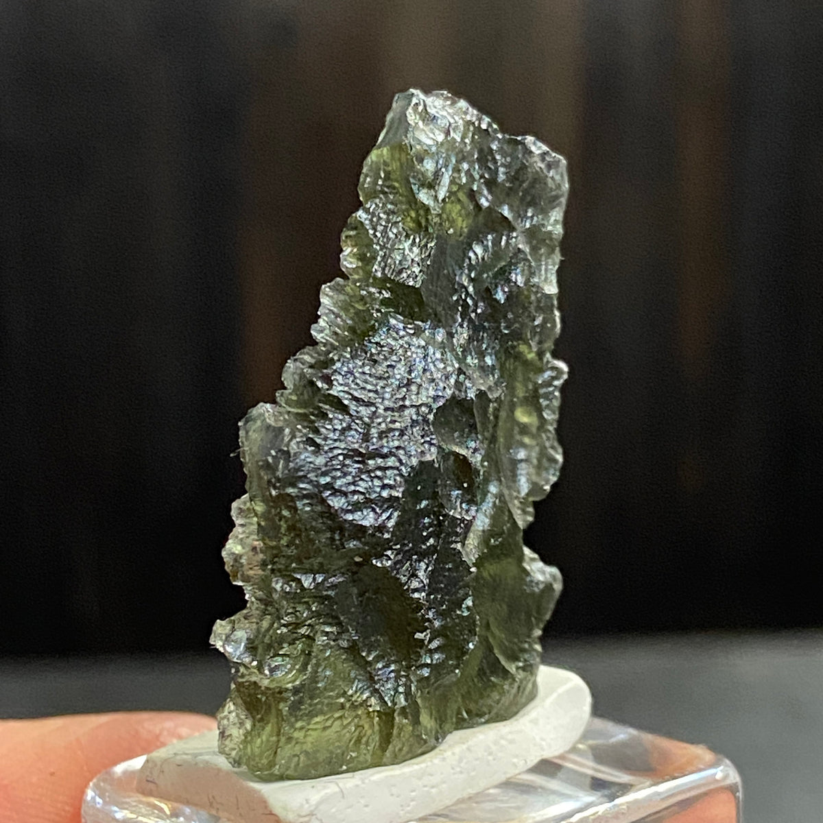 RARE Pařez Moldavite – Vrábče, South Bohemia