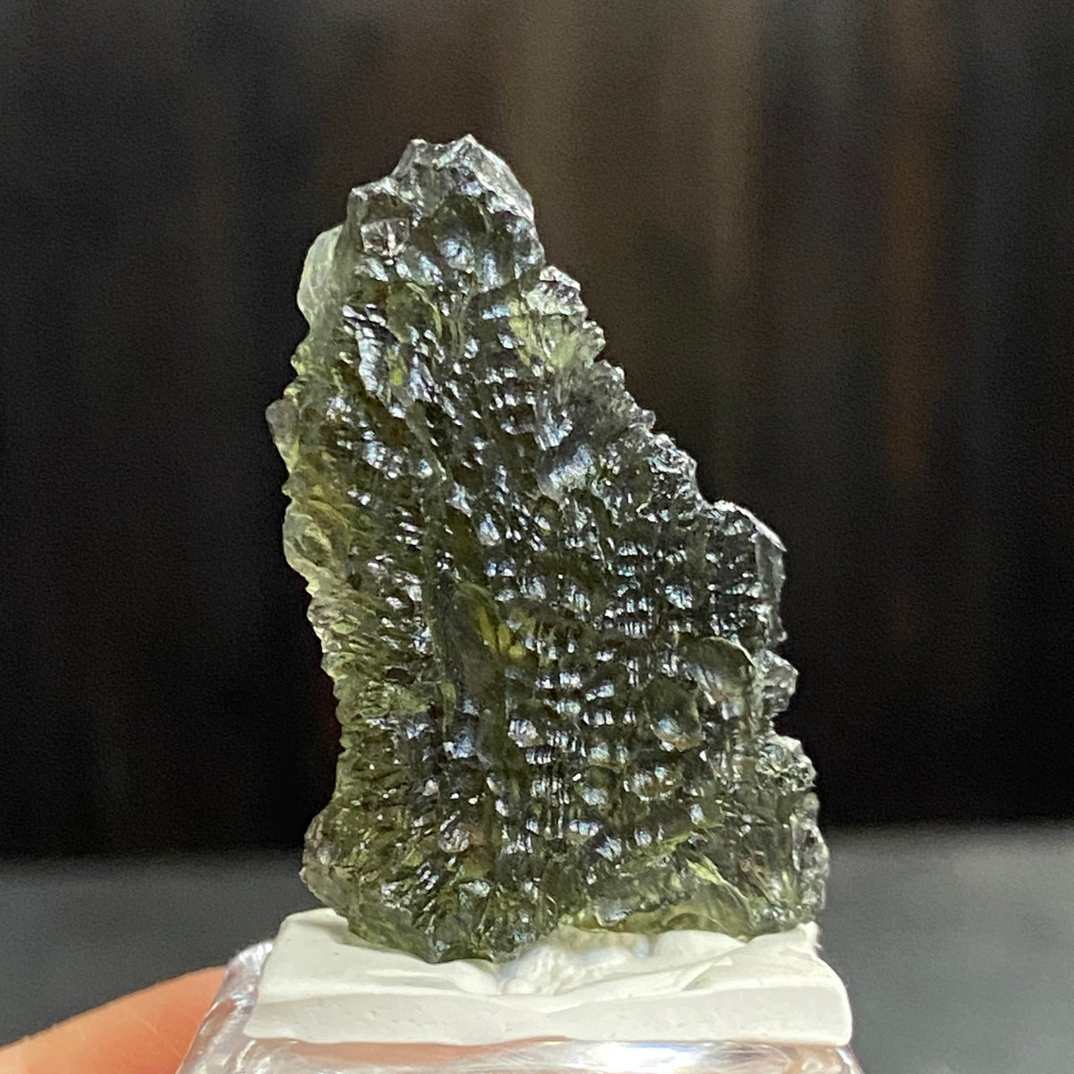 RARE Pařez Moldavite – Vrábče, South Bohemia