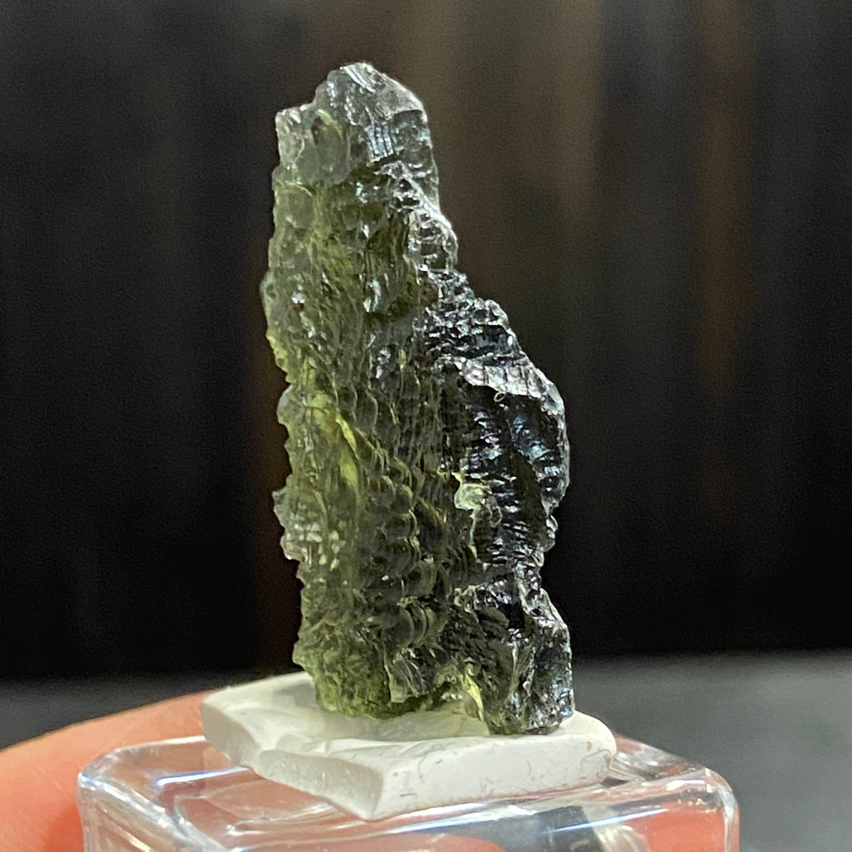 RARE Pařez Moldavite – Vrábče, South Bohemia
