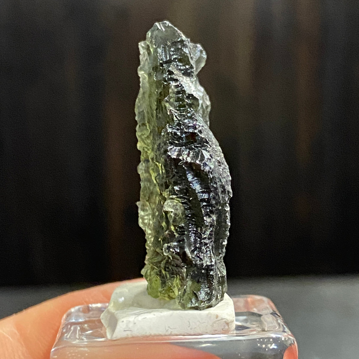 RARE Pařez Moldavite – Vrábče, South Bohemia