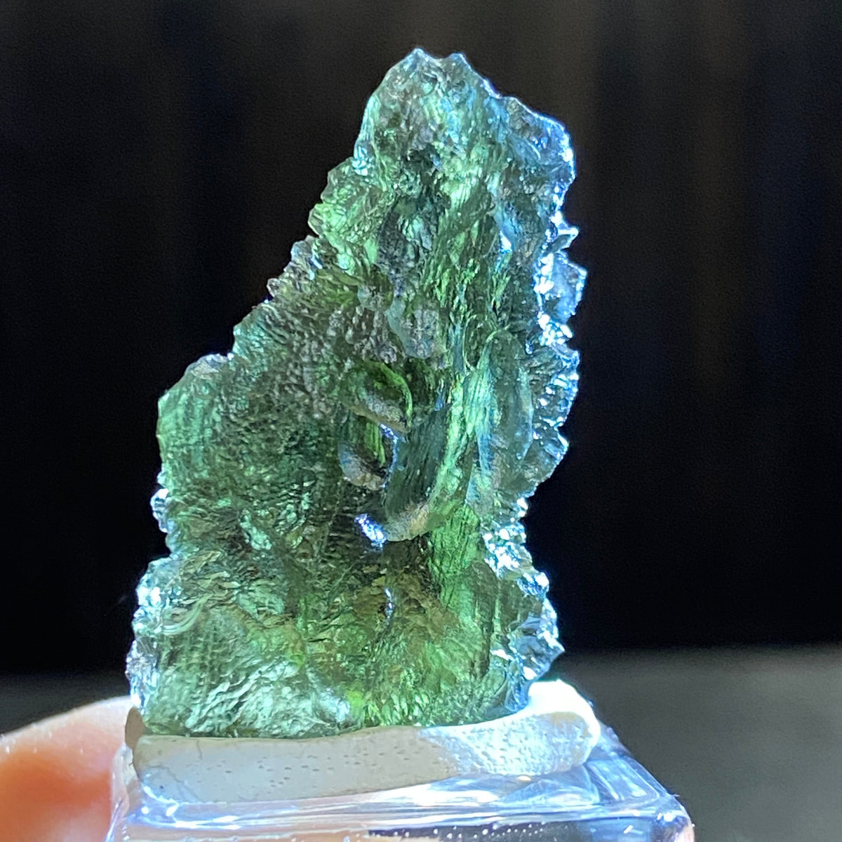 RARE Pařez Moldavite – Vrábče, South Bohemia