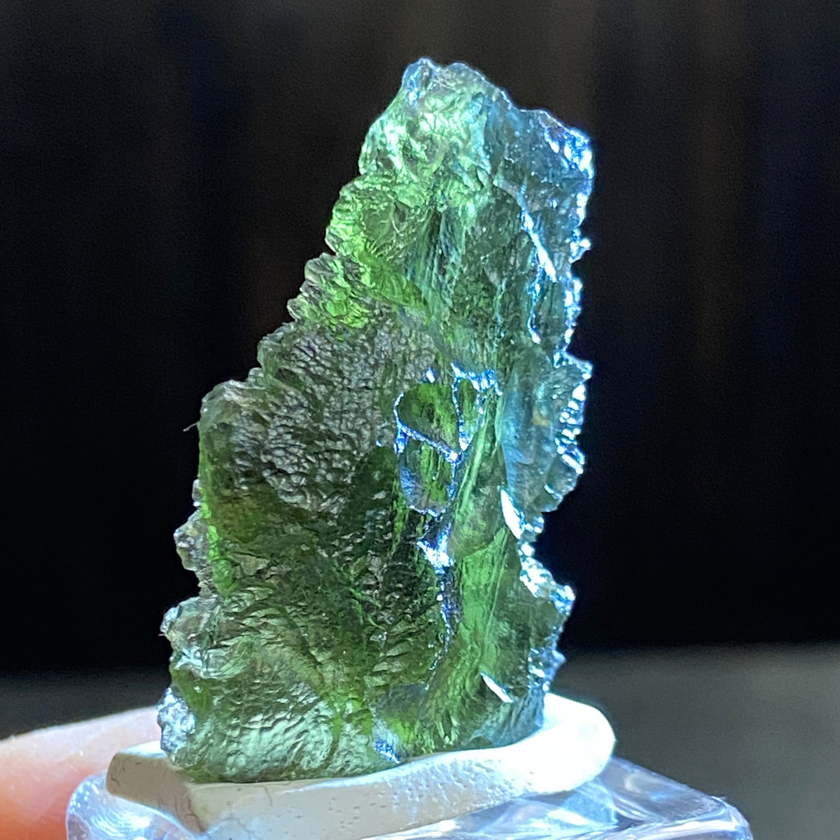 RARE Pařez Moldavite – Vrábče, South Bohemia
