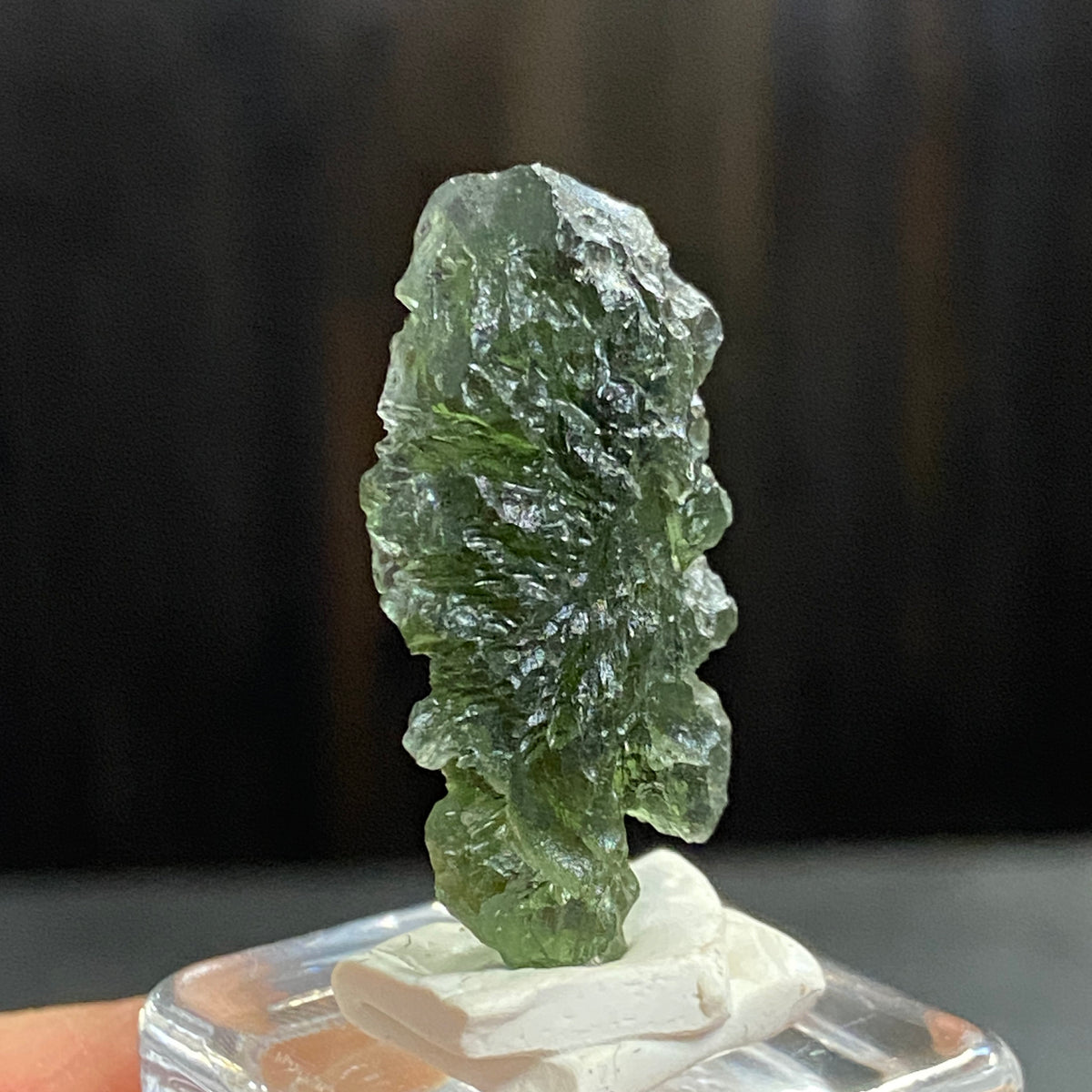 RARE Pařez Moldavite – Vrábče, South Bohemia
