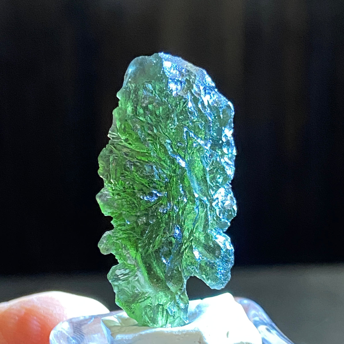 RARE Pařez Moldavite – Vrábče, South Bohemia
