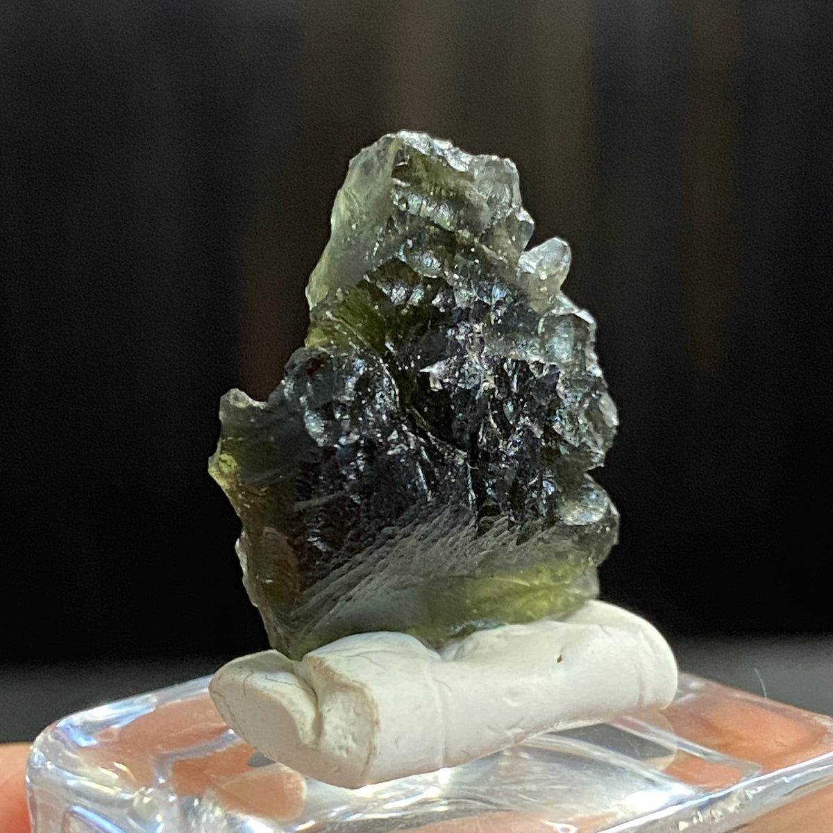 RARE Pařez Moldavite – Vrábče, South Bohemia