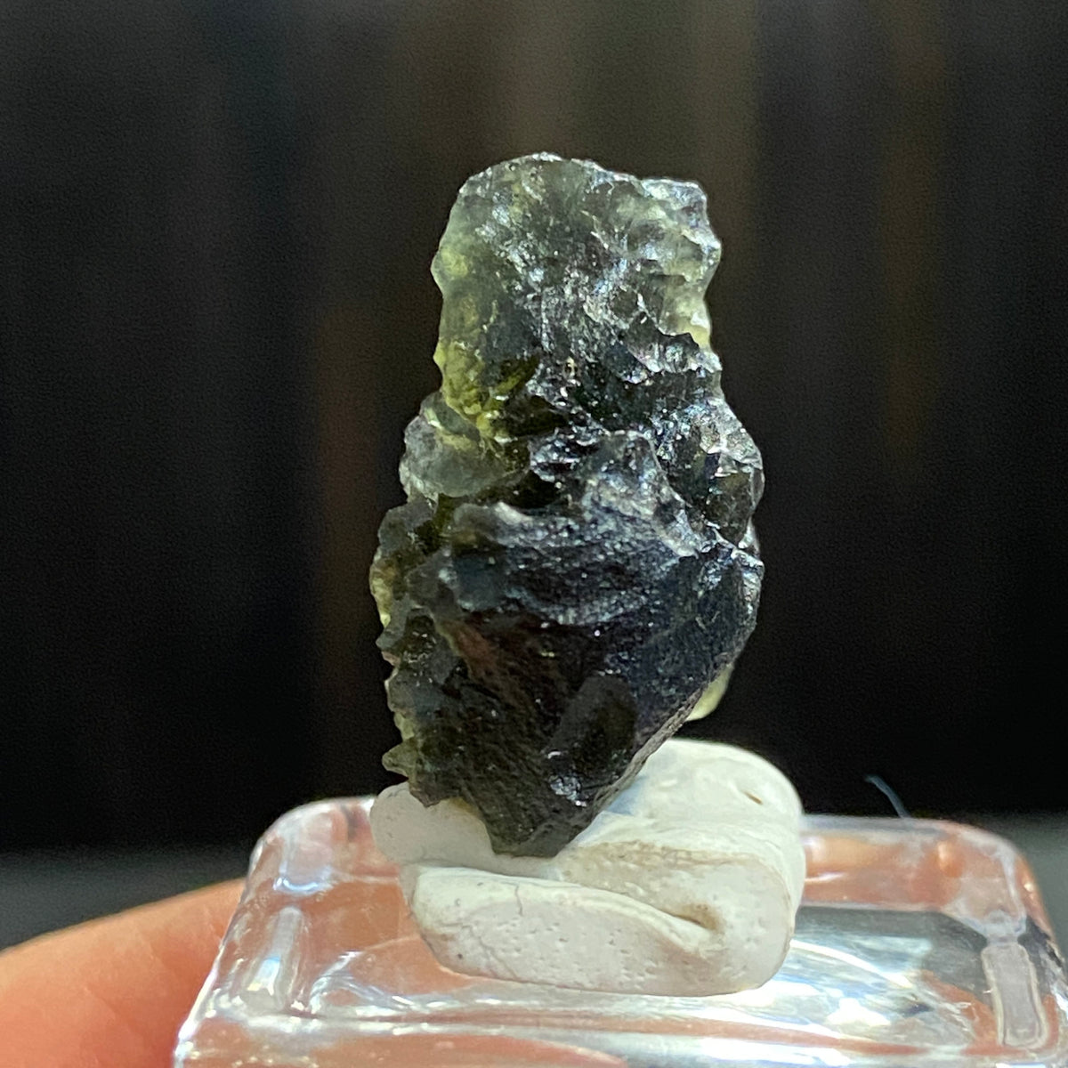 RARE Pařez Moldavite – Vrábče, South Bohemia