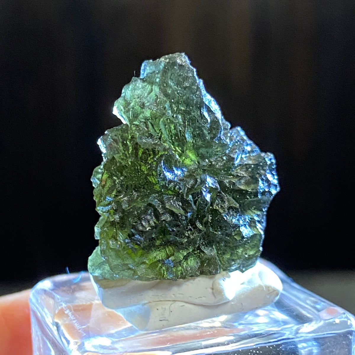 RARE Pařez Moldavite – Vrábče, South Bohemia