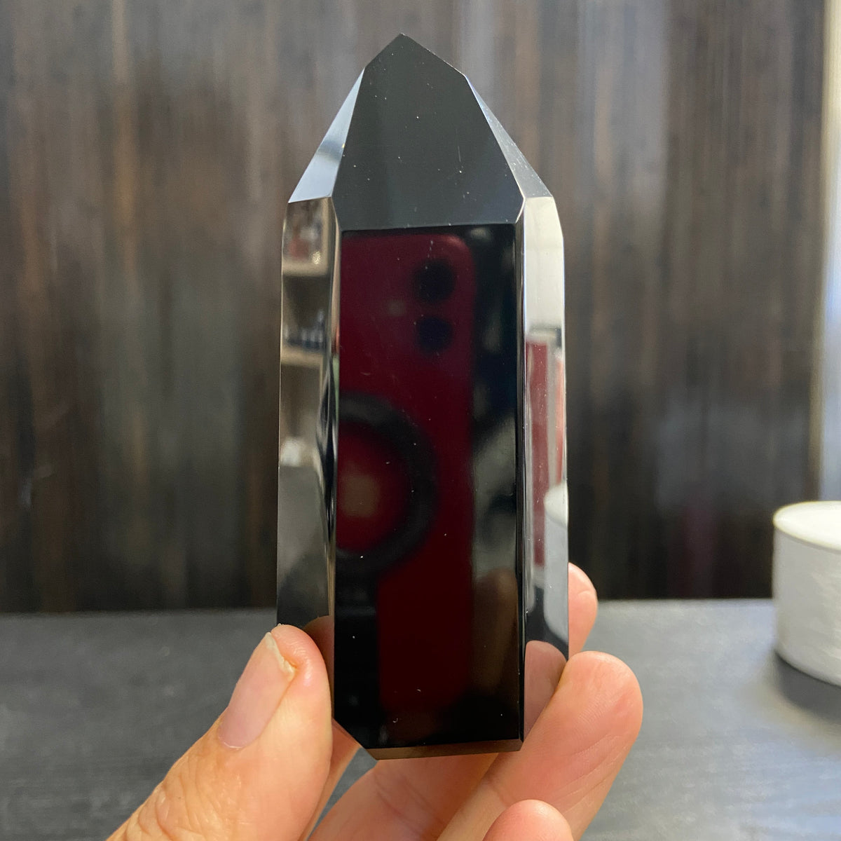 Black Obsidian Standing Tower – Mexico
