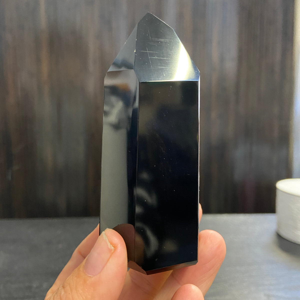 Black Obsidian Standing Tower – Mexico