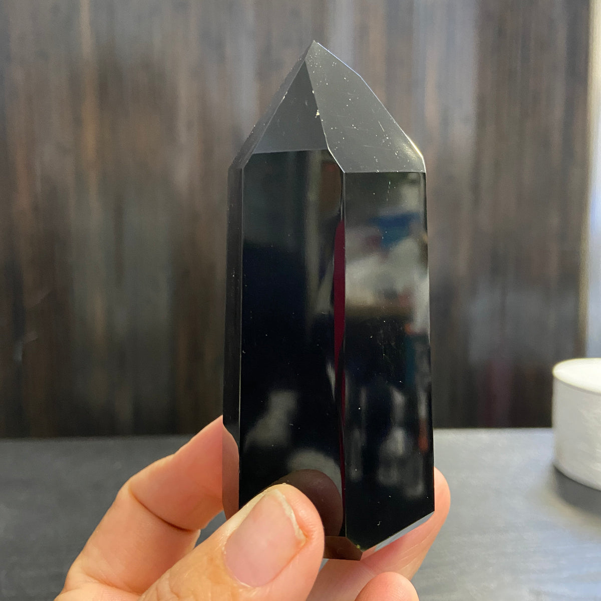Black Obsidian Standing Tower – Mexico