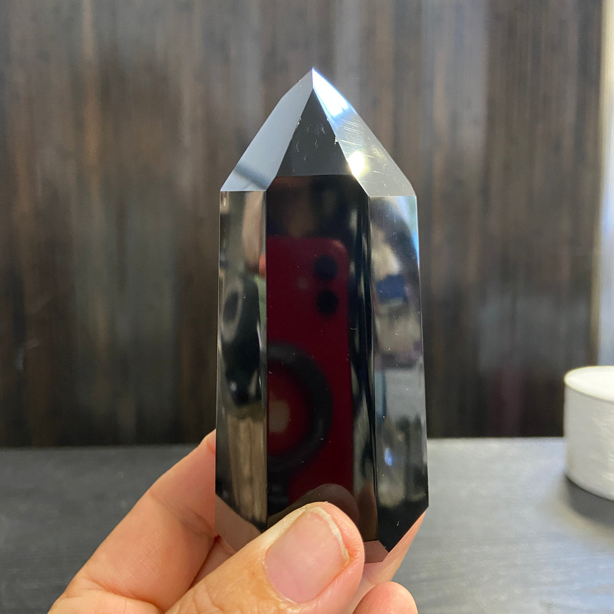 Black Obsidian Standing Tower – Mexico
