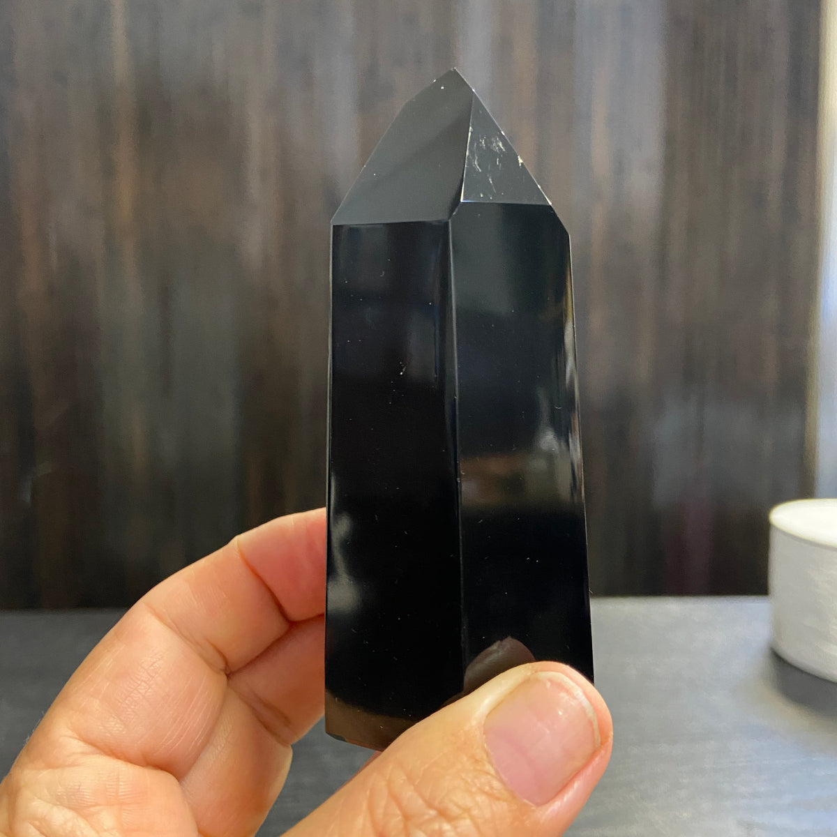 Black Obsidian Standing Tower – Mexico