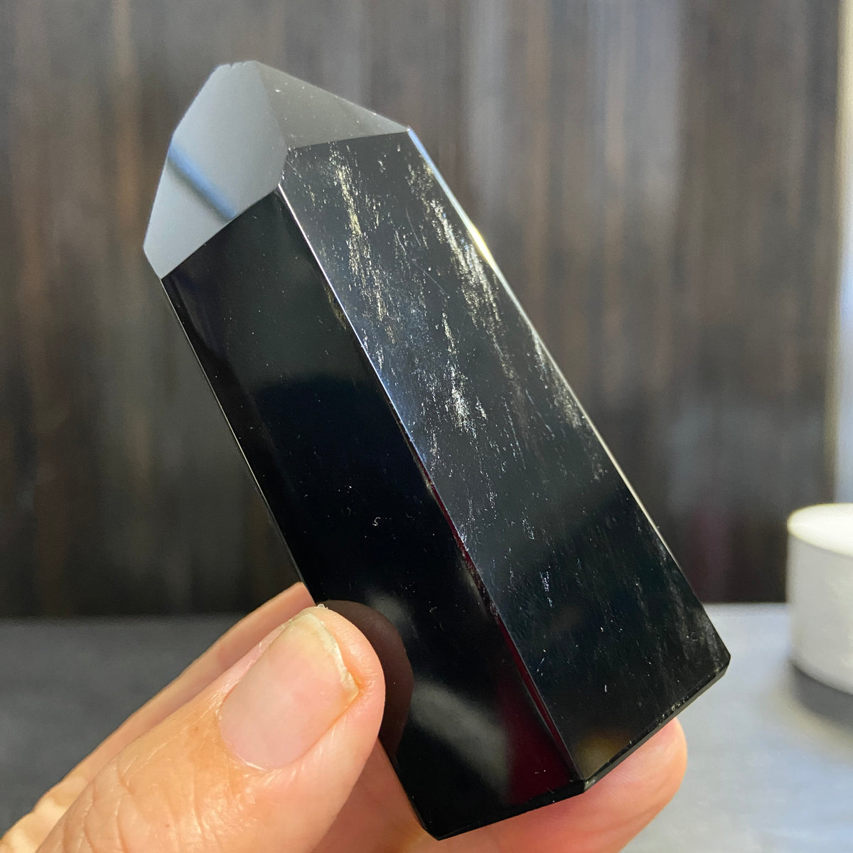 Black Obsidian Standing Tower – Mexico