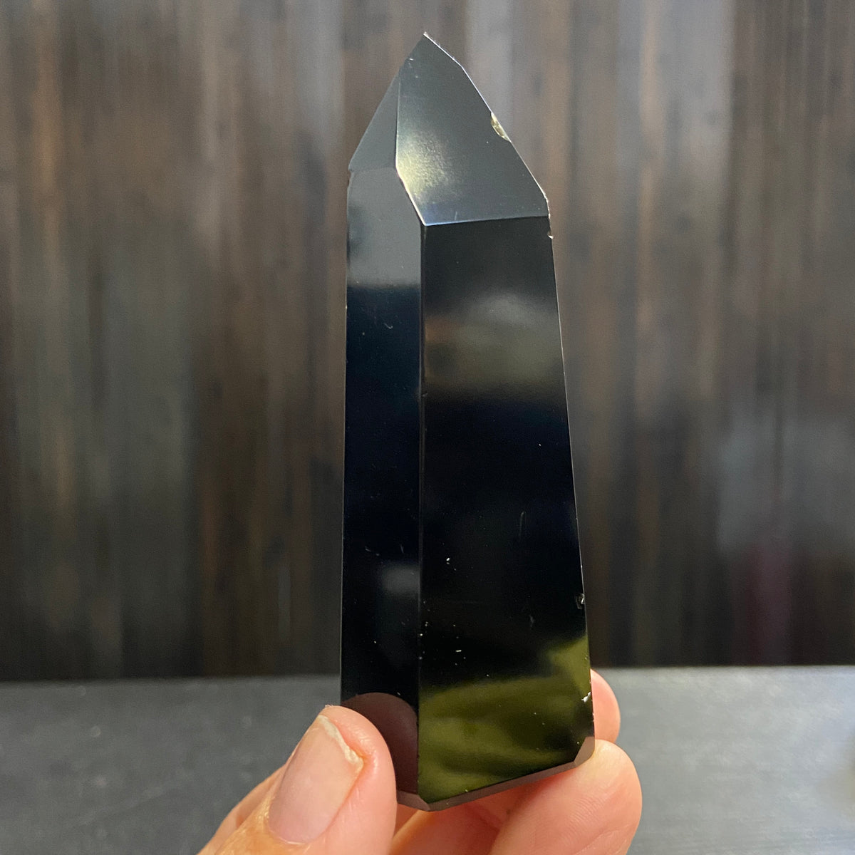 Black Obsidian Standing Tower – Mexico