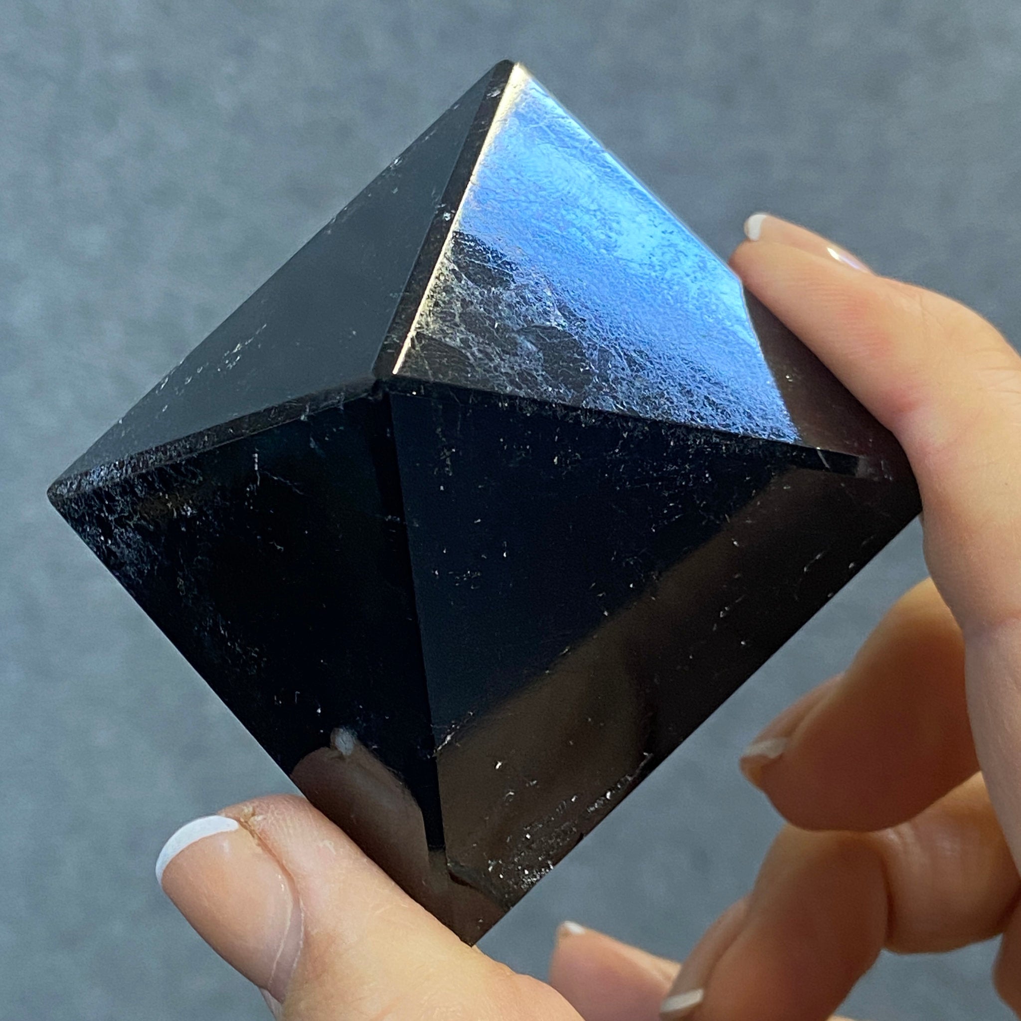 Black Tourmaline Pyramid - Brazil
