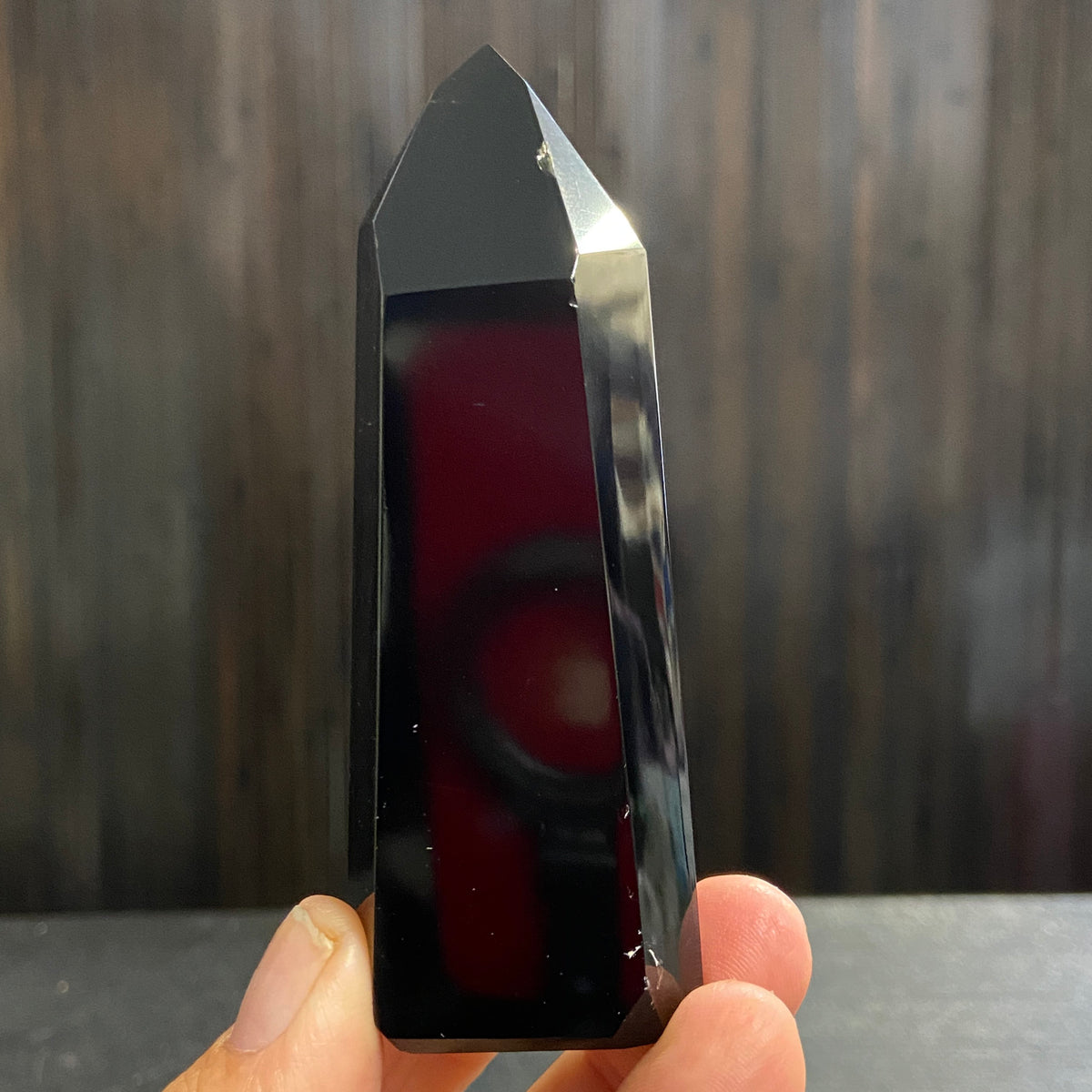 Black Obsidian Standing Tower – Mexico