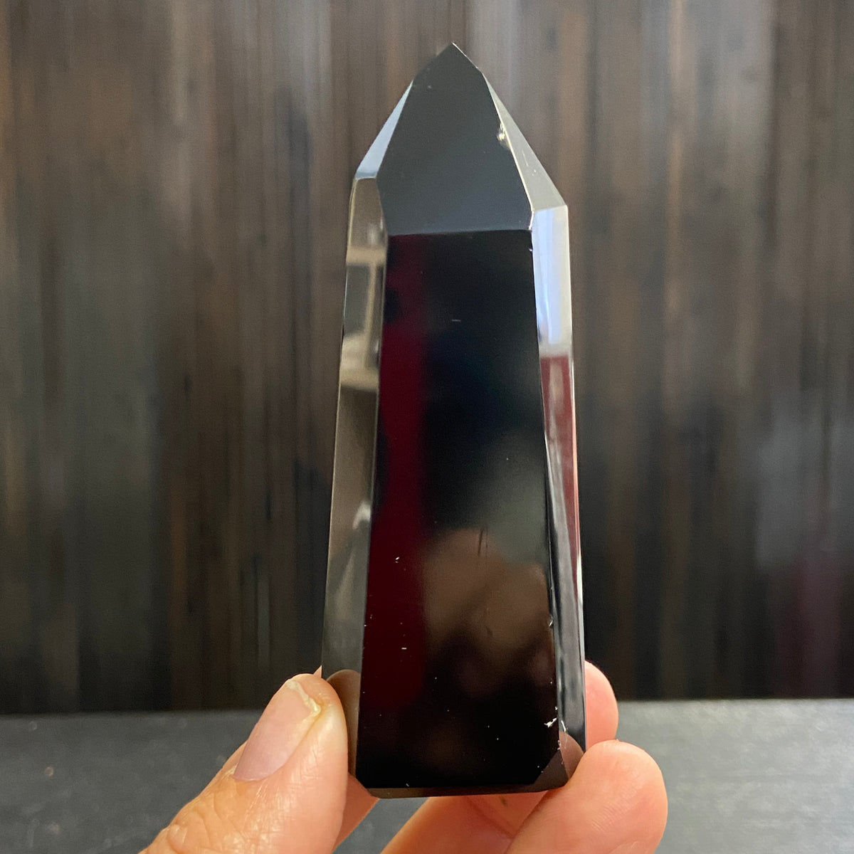 Black Obsidian Standing Tower – Mexico