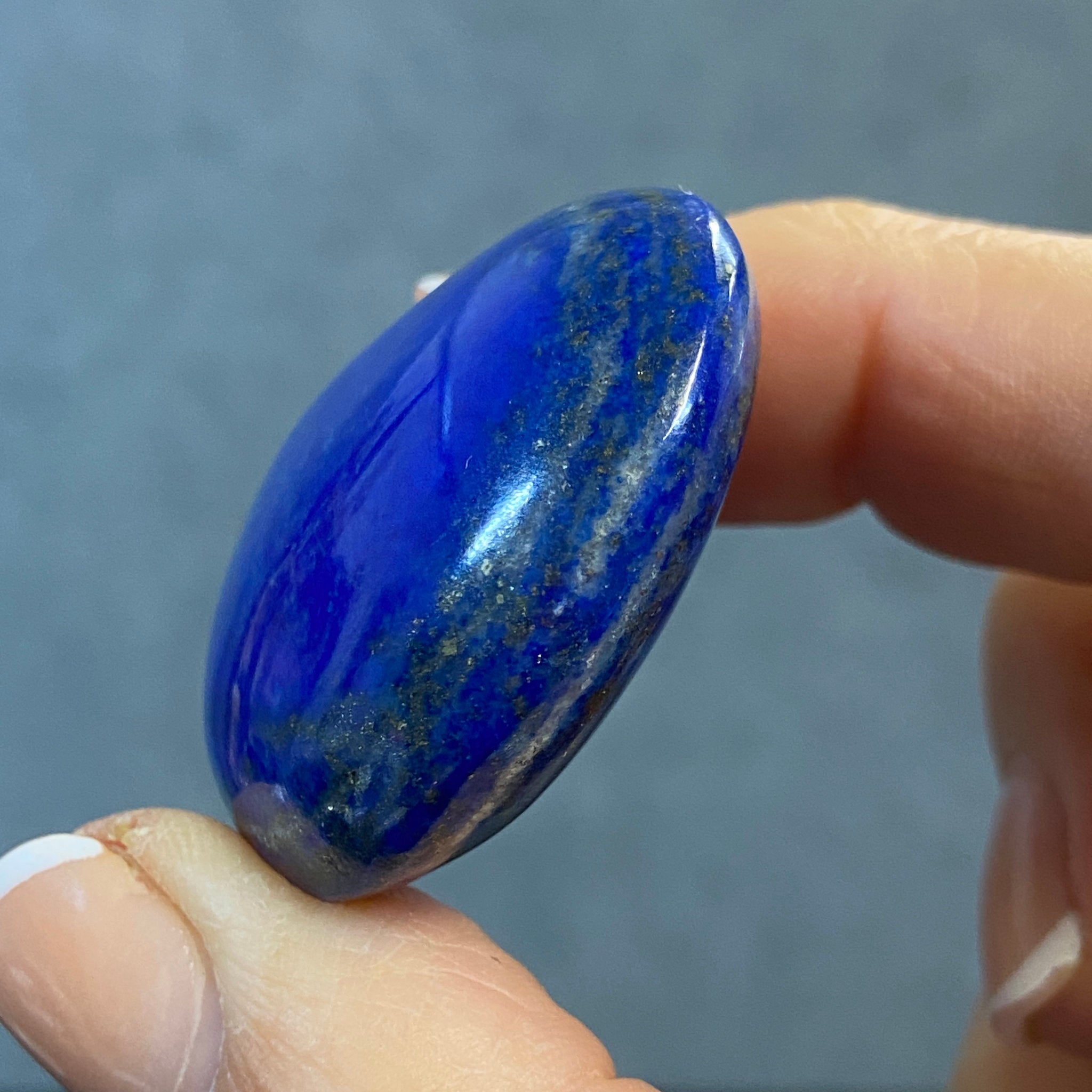 Lapis Lazuli Heart from Mine 4 – Afghanistan