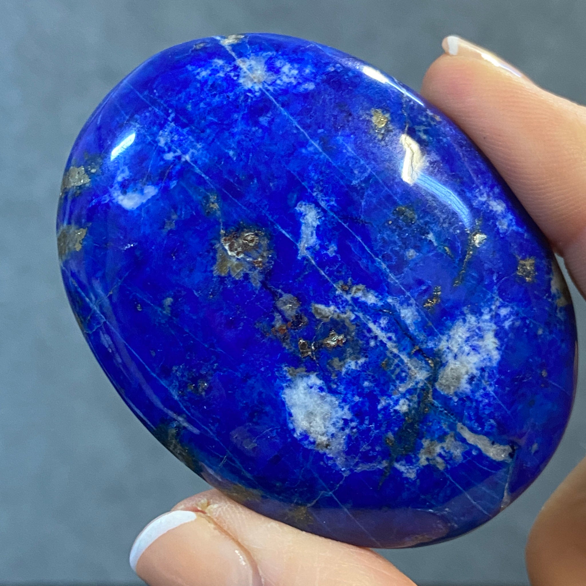 Lapis Lazuli Palmstone from Mine 4 – Afghanistan