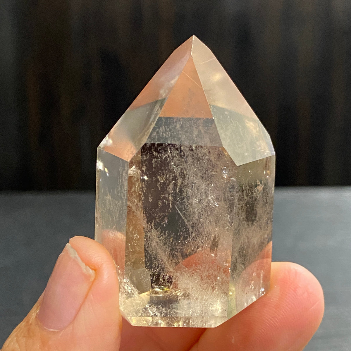 Smoky Quartz Standing Point – Brazil