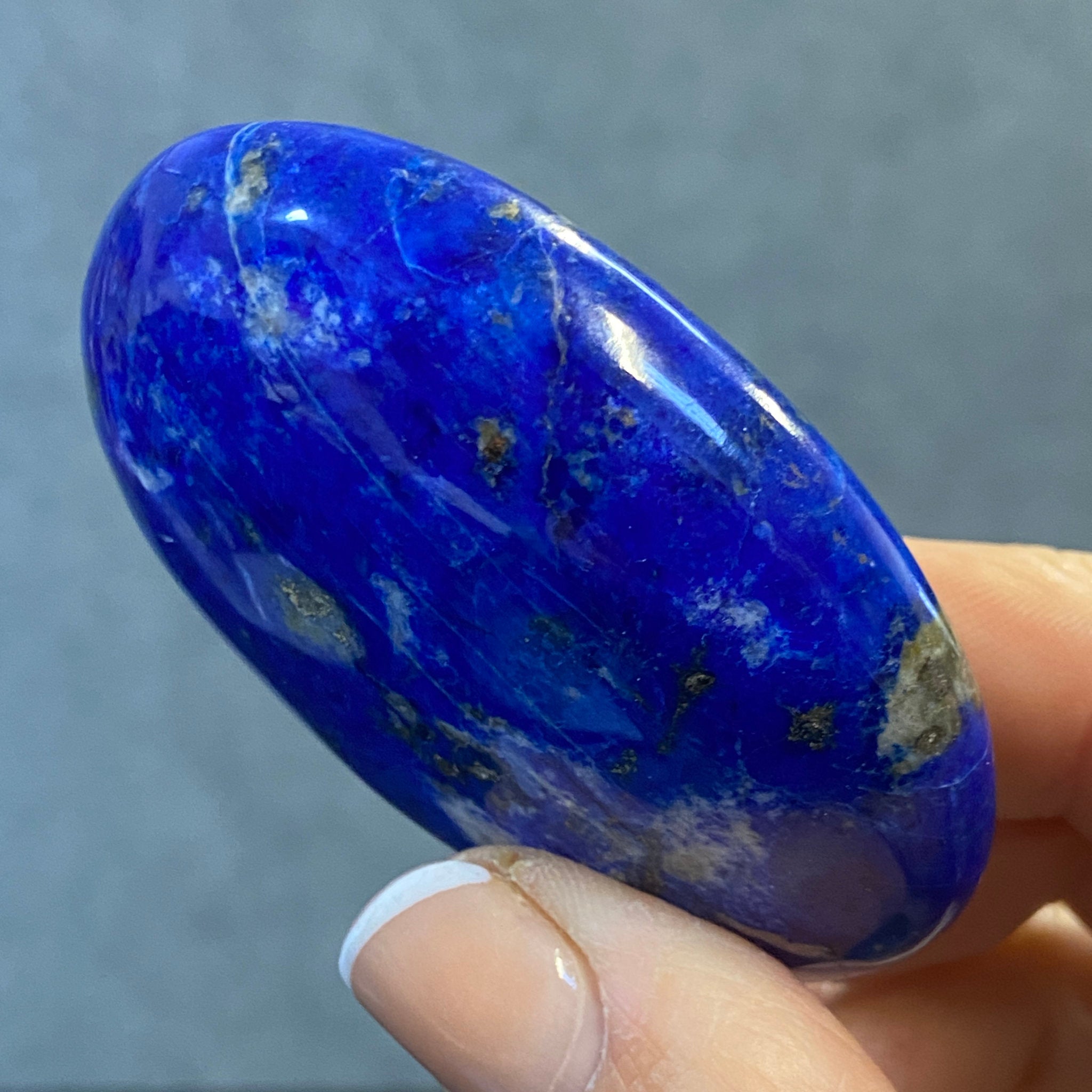 Lapis Lazuli Palmstone from Mine 4 – Afghanistan