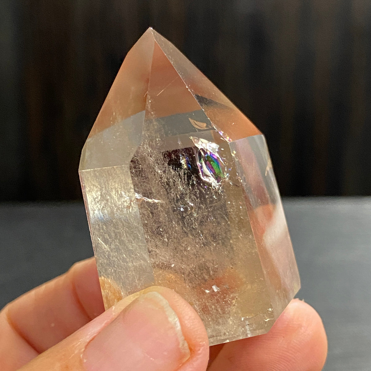 Smoky Quartz Standing Point – Brazil