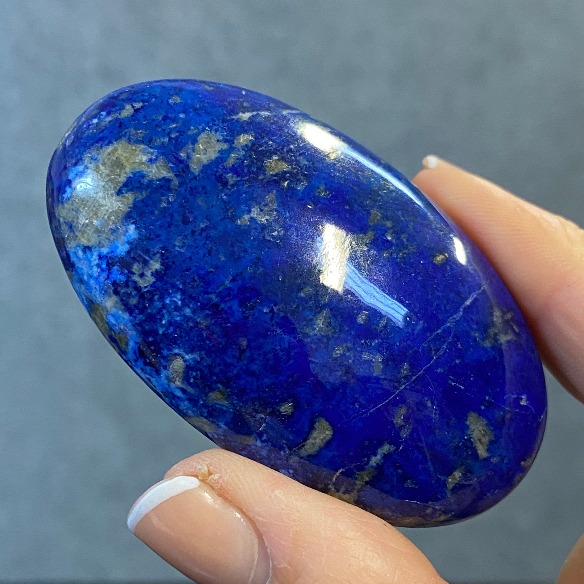 Lapis Lazuli Palmstone from Mine 4 – Afghanistan