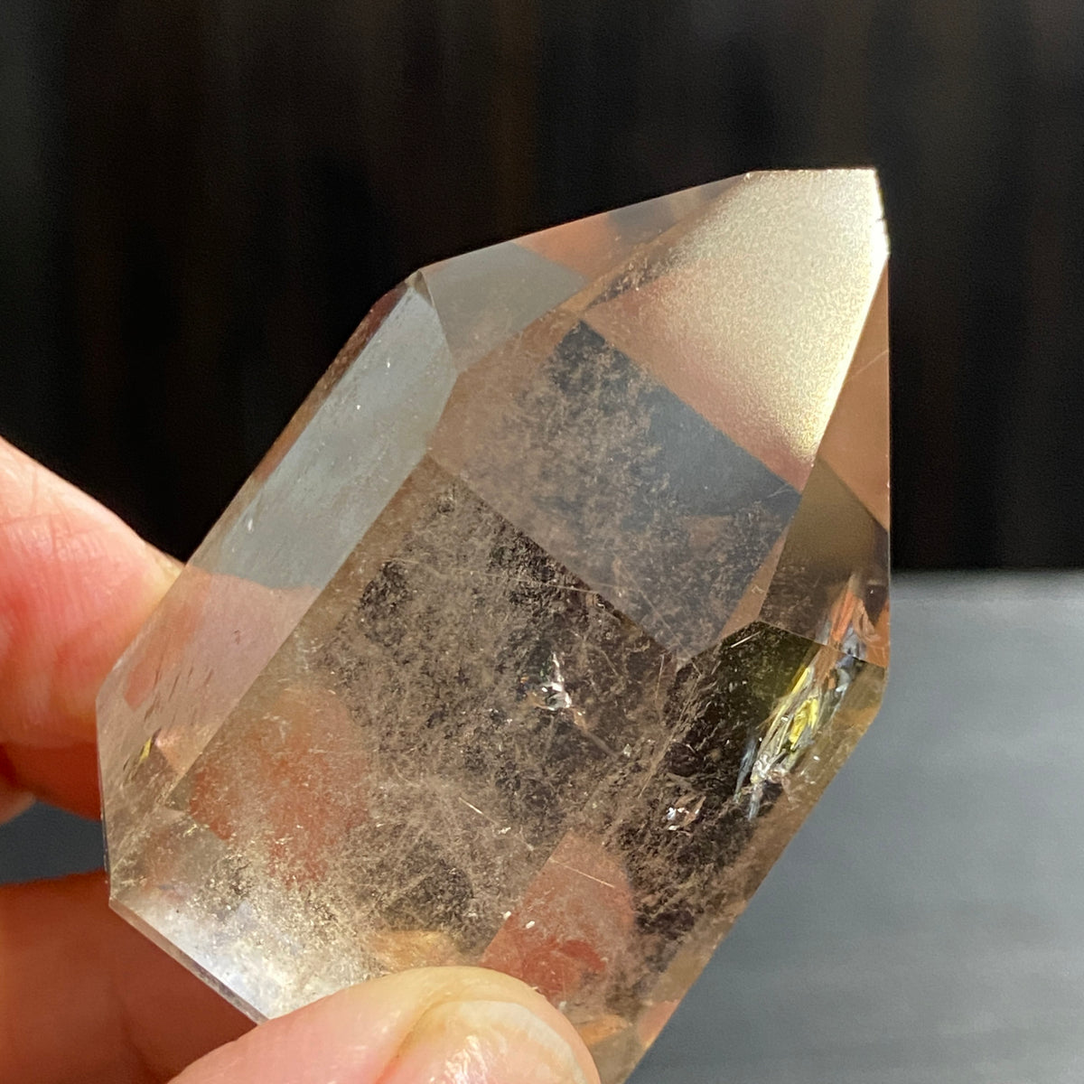 Smoky Quartz Standing Point – Brazil