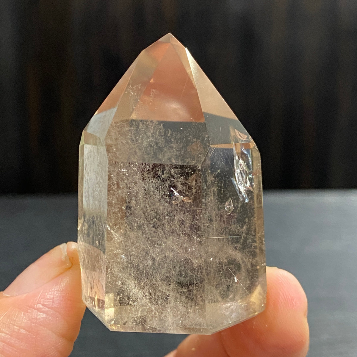 Smoky Quartz Standing Point – Brazil