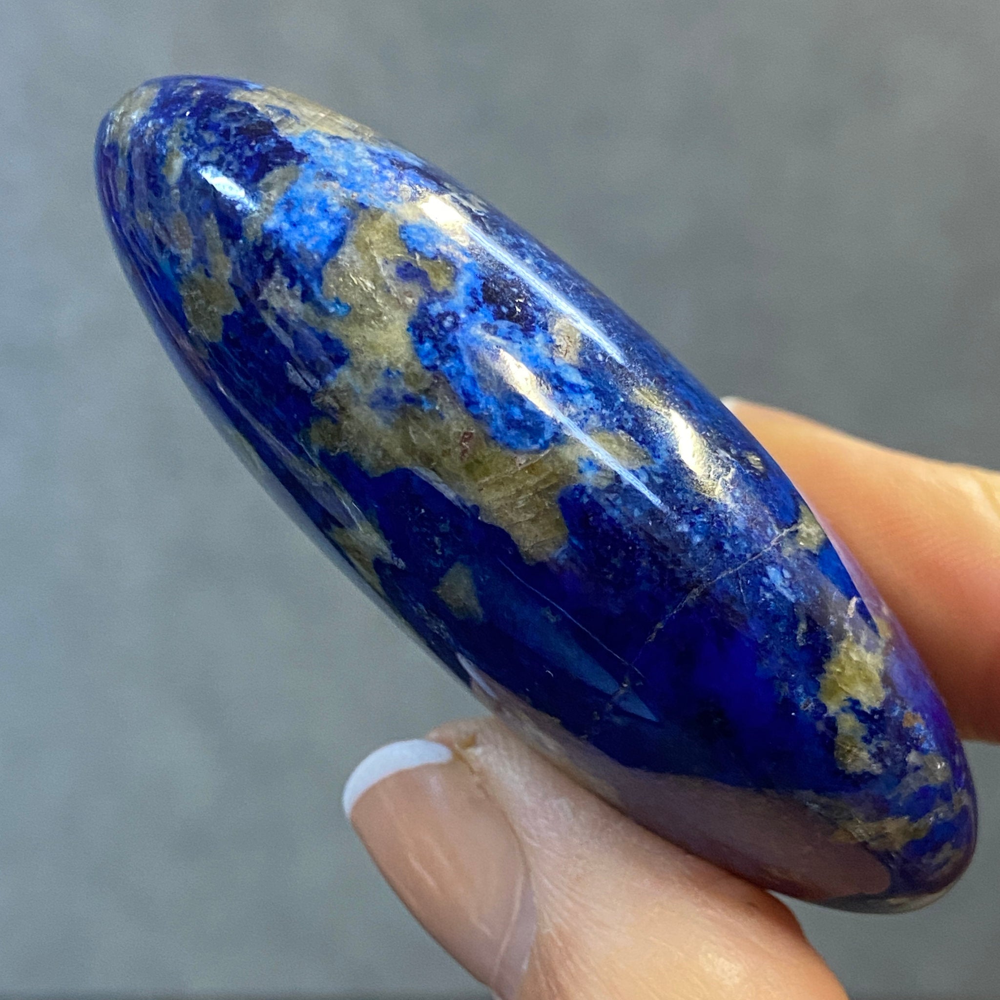 Lapis Lazuli Palmstone from Mine 4 – Afghanistan