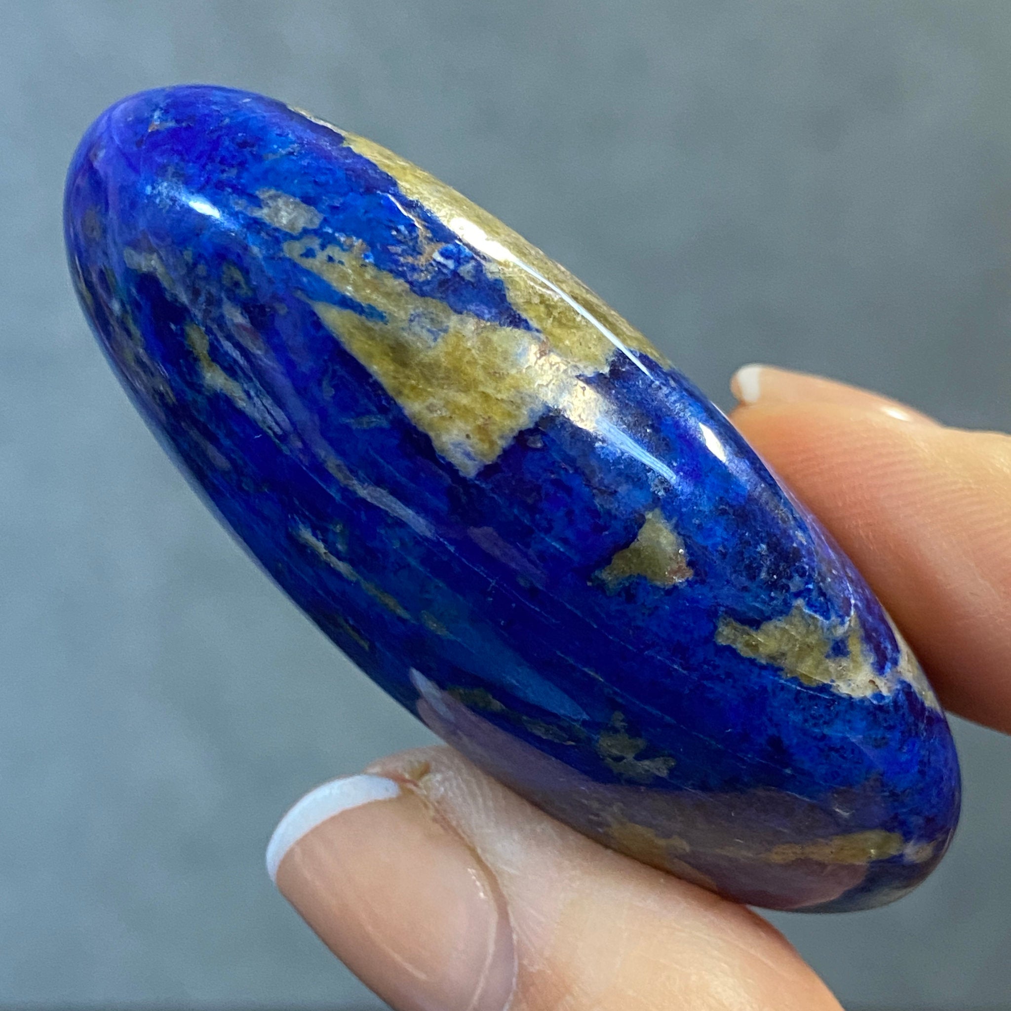 Lapis Lazuli Palmstone from Mine 4 – Afghanistan